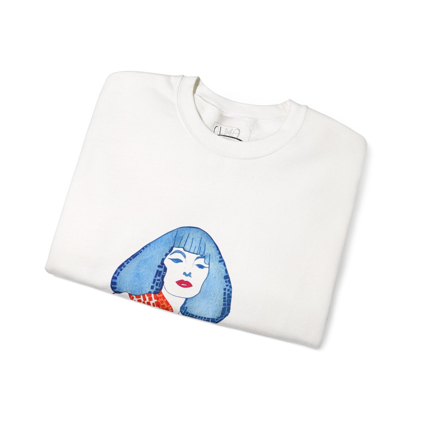 Artistic Cleopatra Cat Lover Sweatshirt