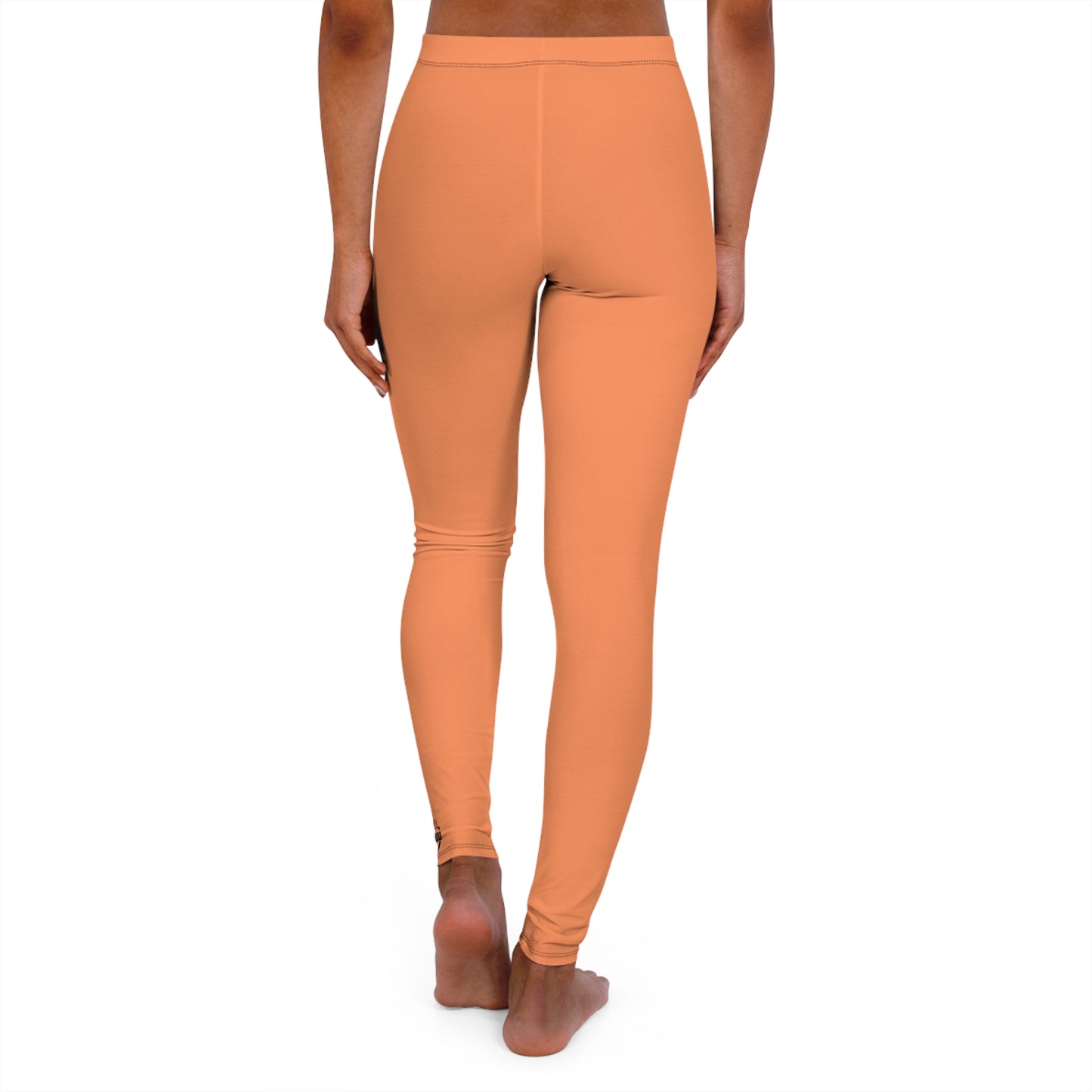 Salmon Women's Casual Spandex Leggings (AOP)