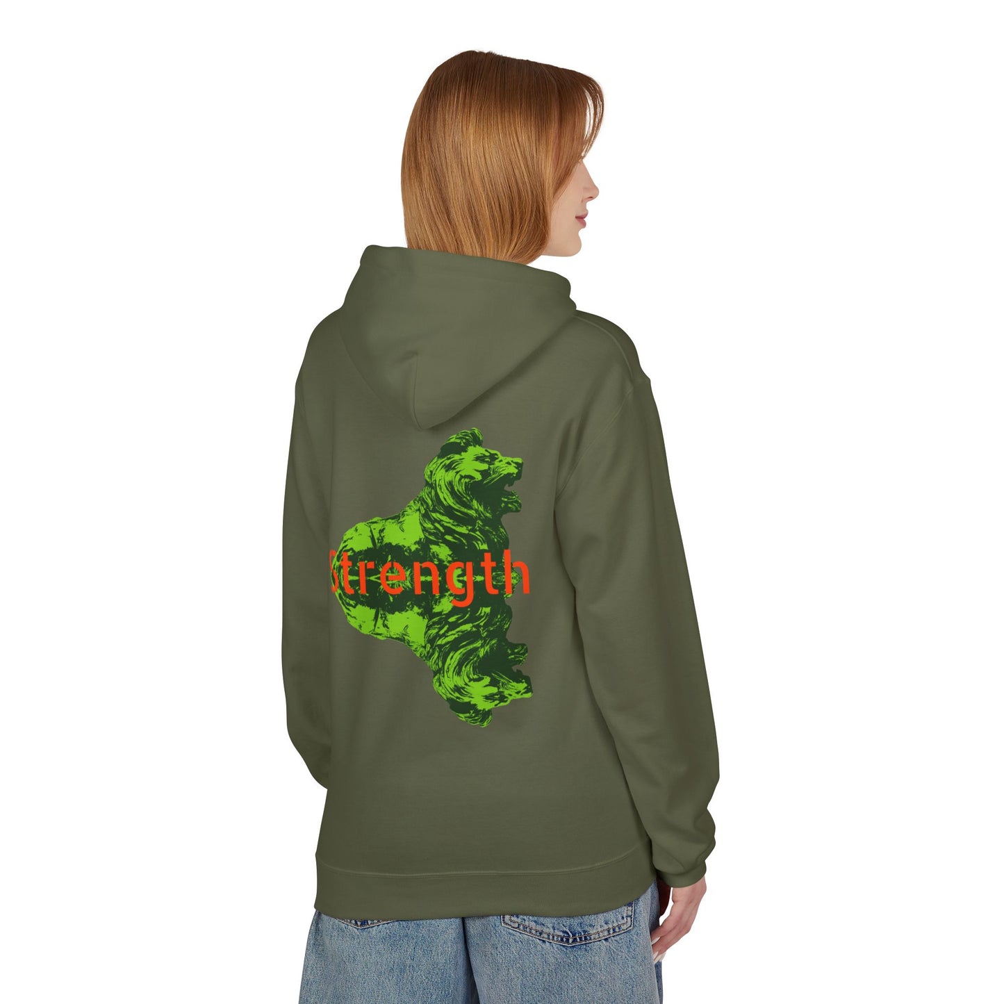 Lion Unisex Midweight Softstyle Fleece Hoodie