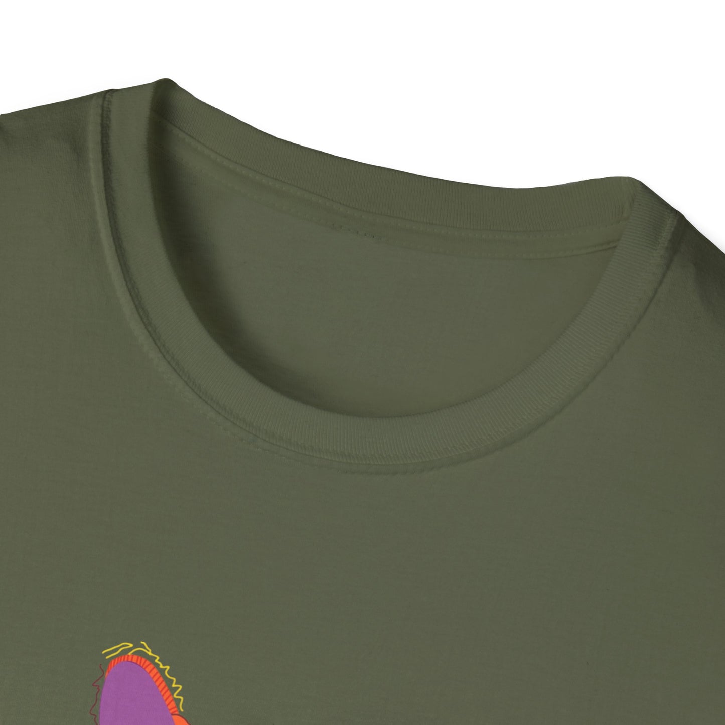 Vibrant Tiger Graphic Unisex Softstyle T-Shirt