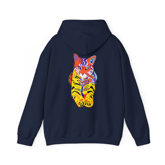 Tiger Cat Unisex Heavy Blend™ Hooded Sweatshirt