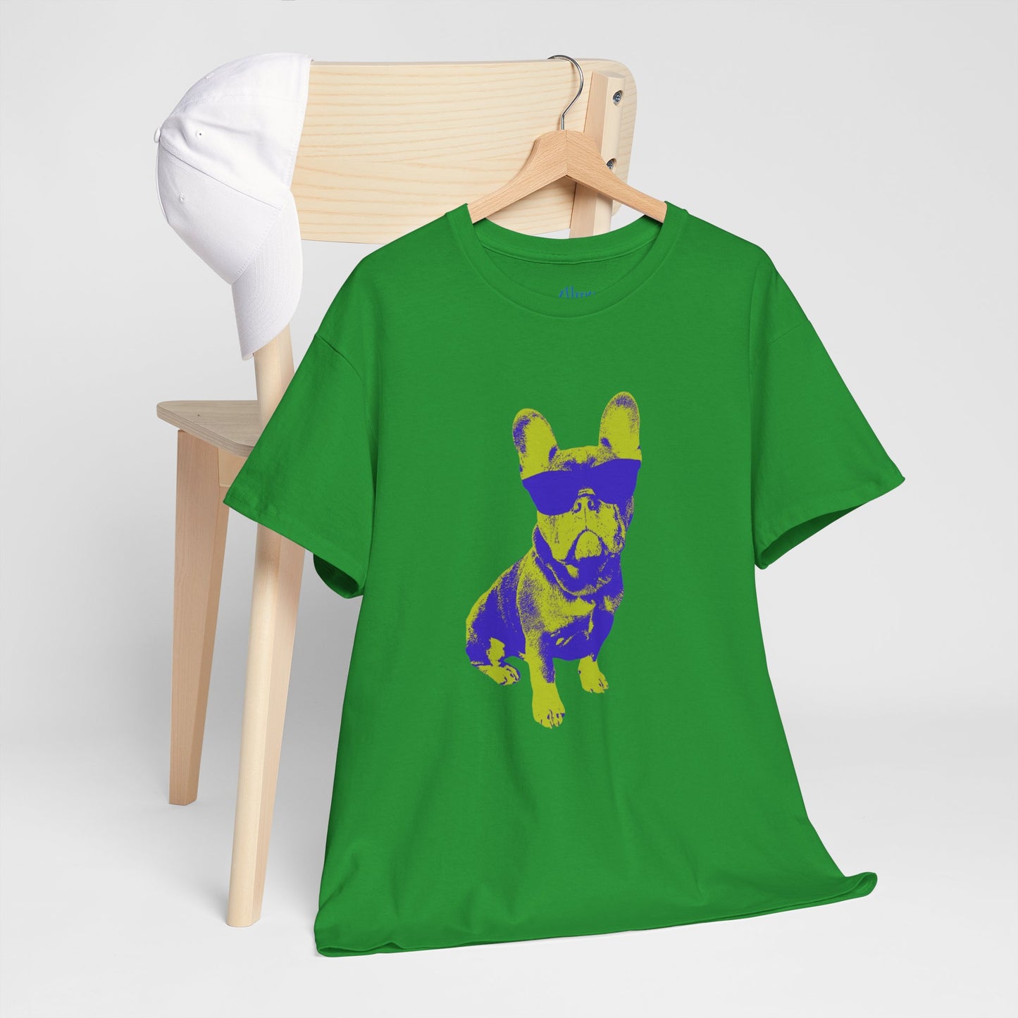 French Buldog Unisex Heavy Cotton Tee
