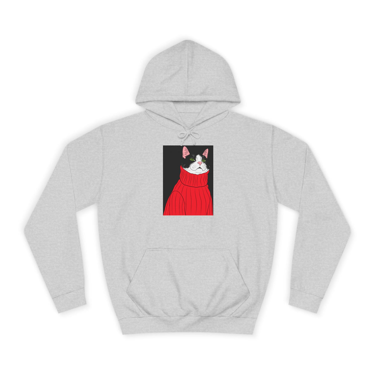 Lazy cat Unisex College Hoodie