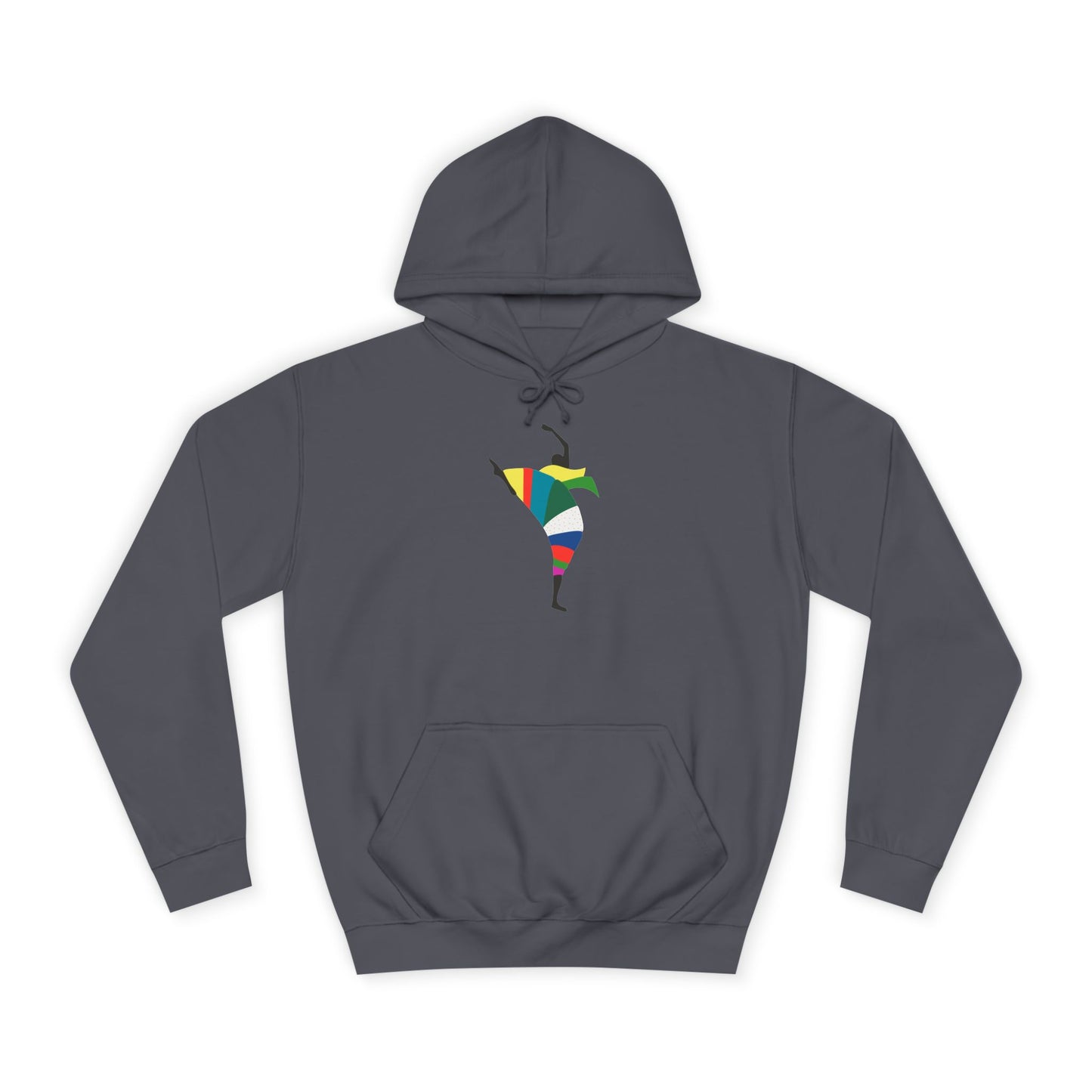 Colorful Dancer Unisex College Hoodie - Stylish Daily Wear