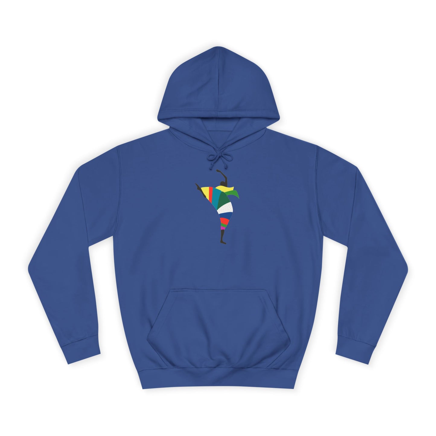 Colorful Dancer Unisex College Hoodie - Stylish Daily Wear