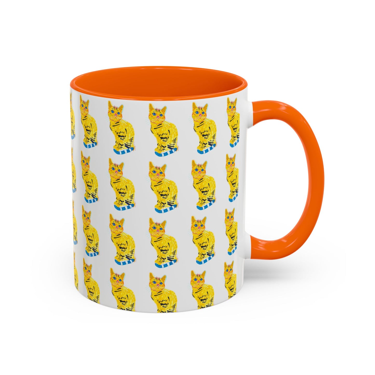 Yellow Cat Mug