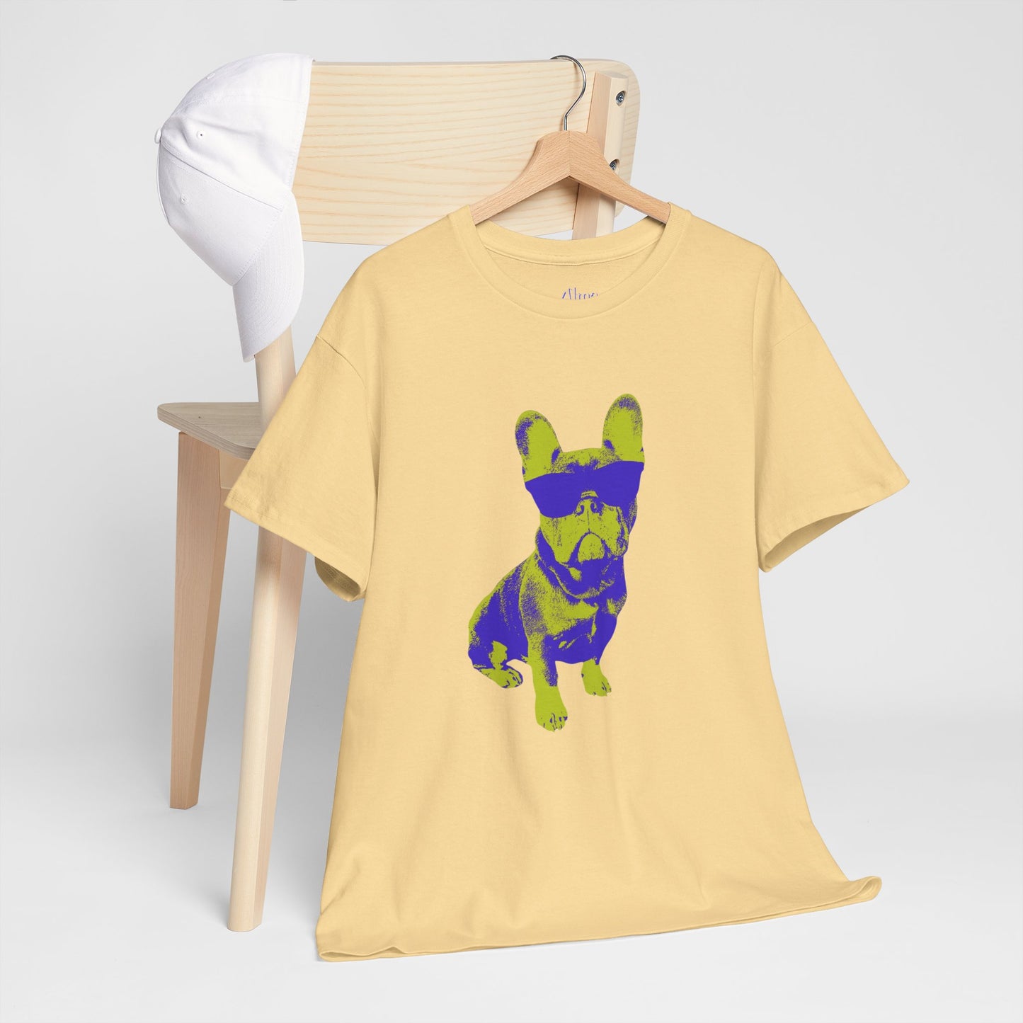 French Buldog Unisex Heavy Cotton Tee