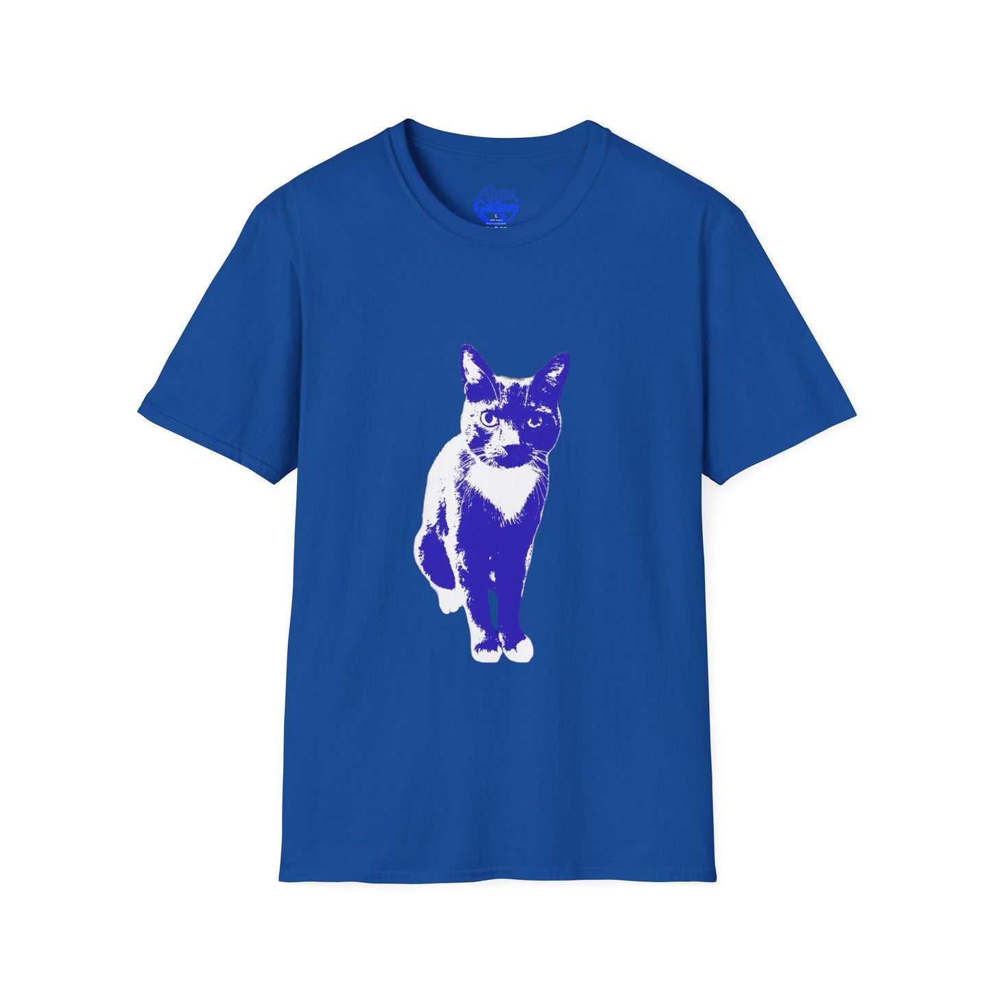 Bertie the cat Unisex Softstyle T-Shirt