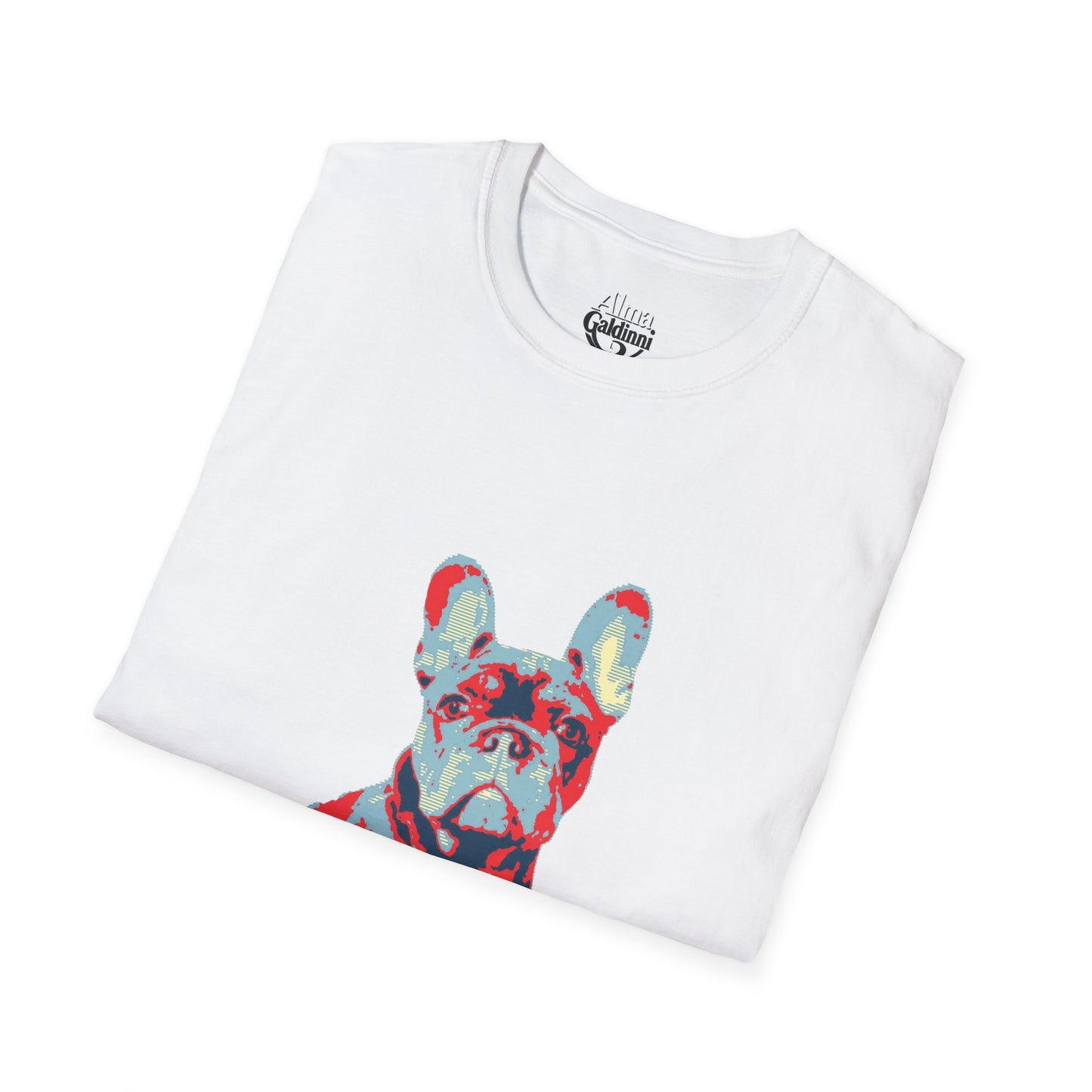 French Buldog Unisex Softstyle T-Shirt