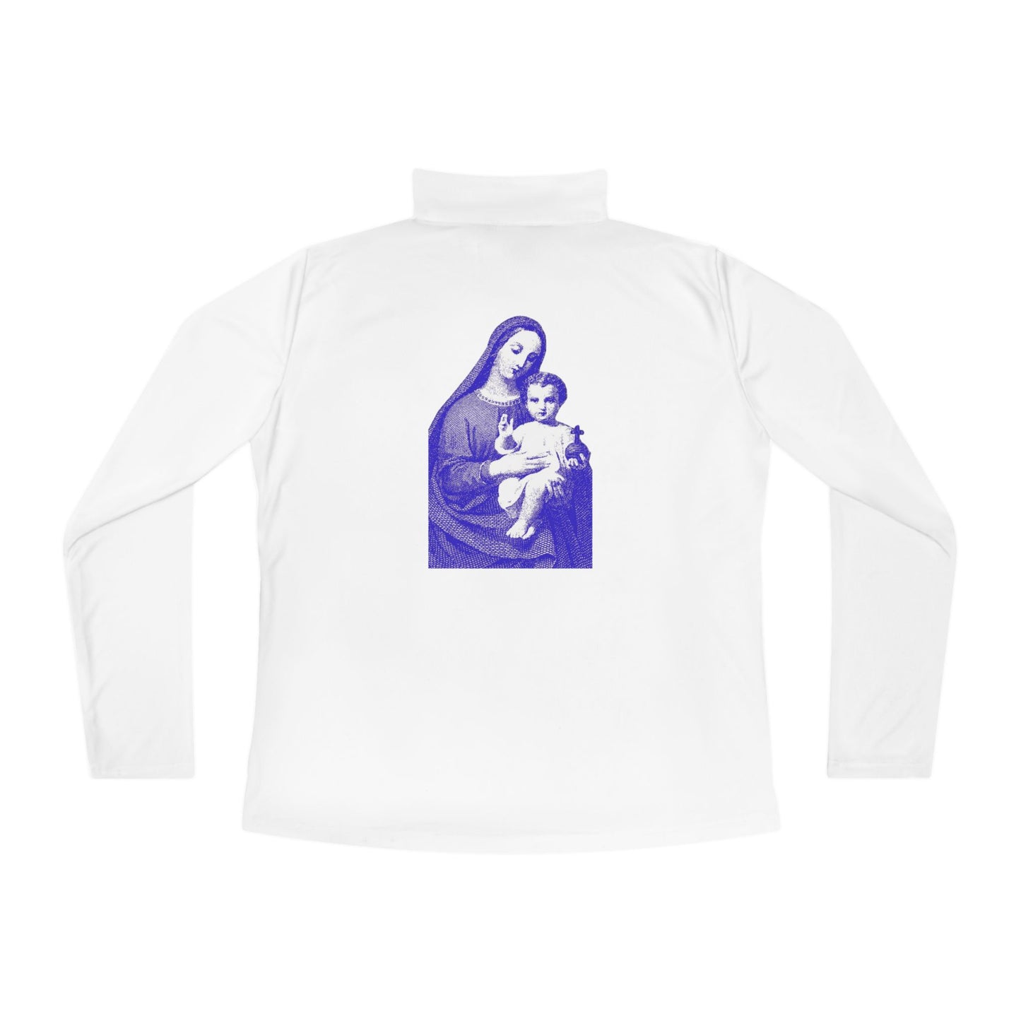Saint Mary Ladies Quarter-Zip Pullover