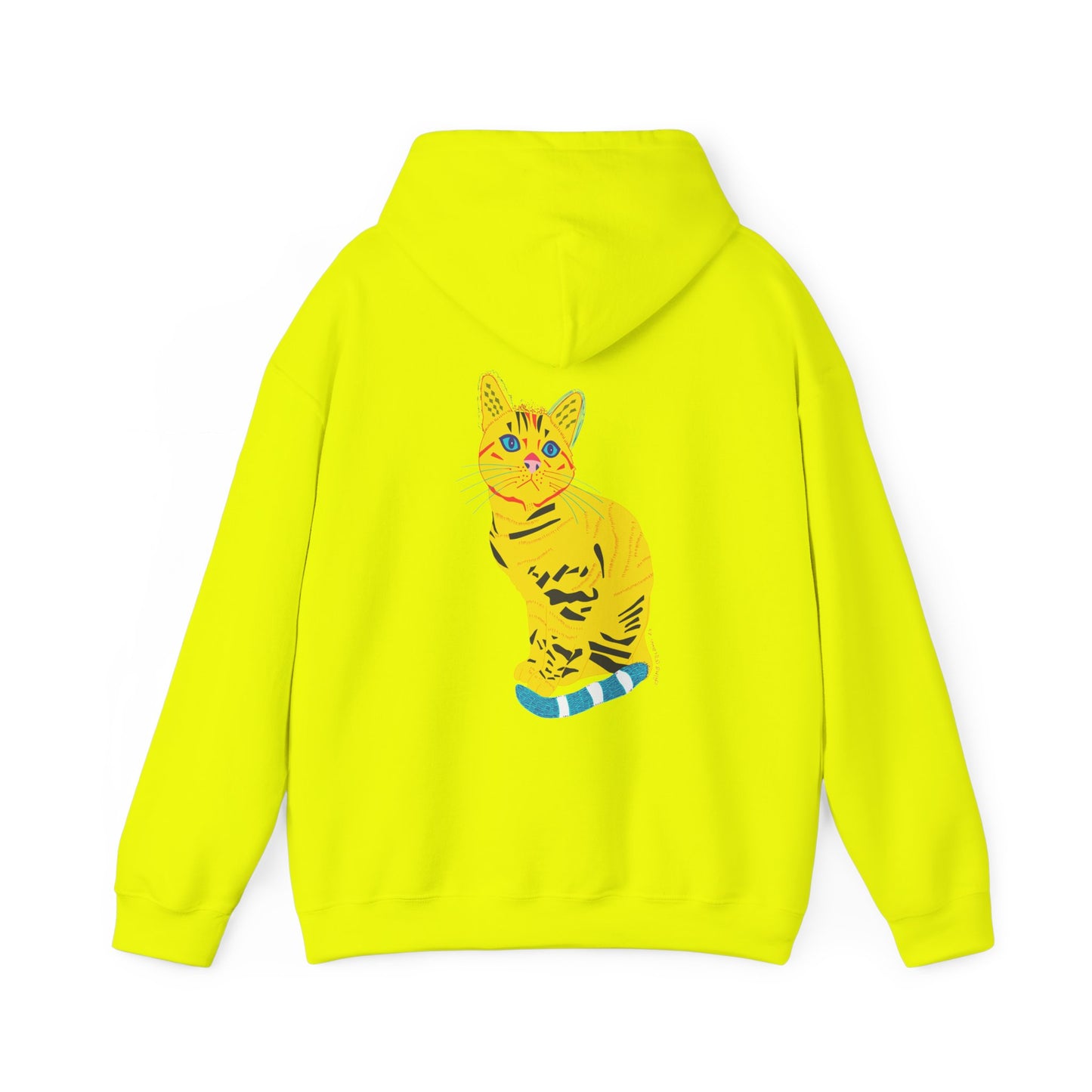 Yellow Cat Unisex Heavy Blend™ Hooded Sweatshirt