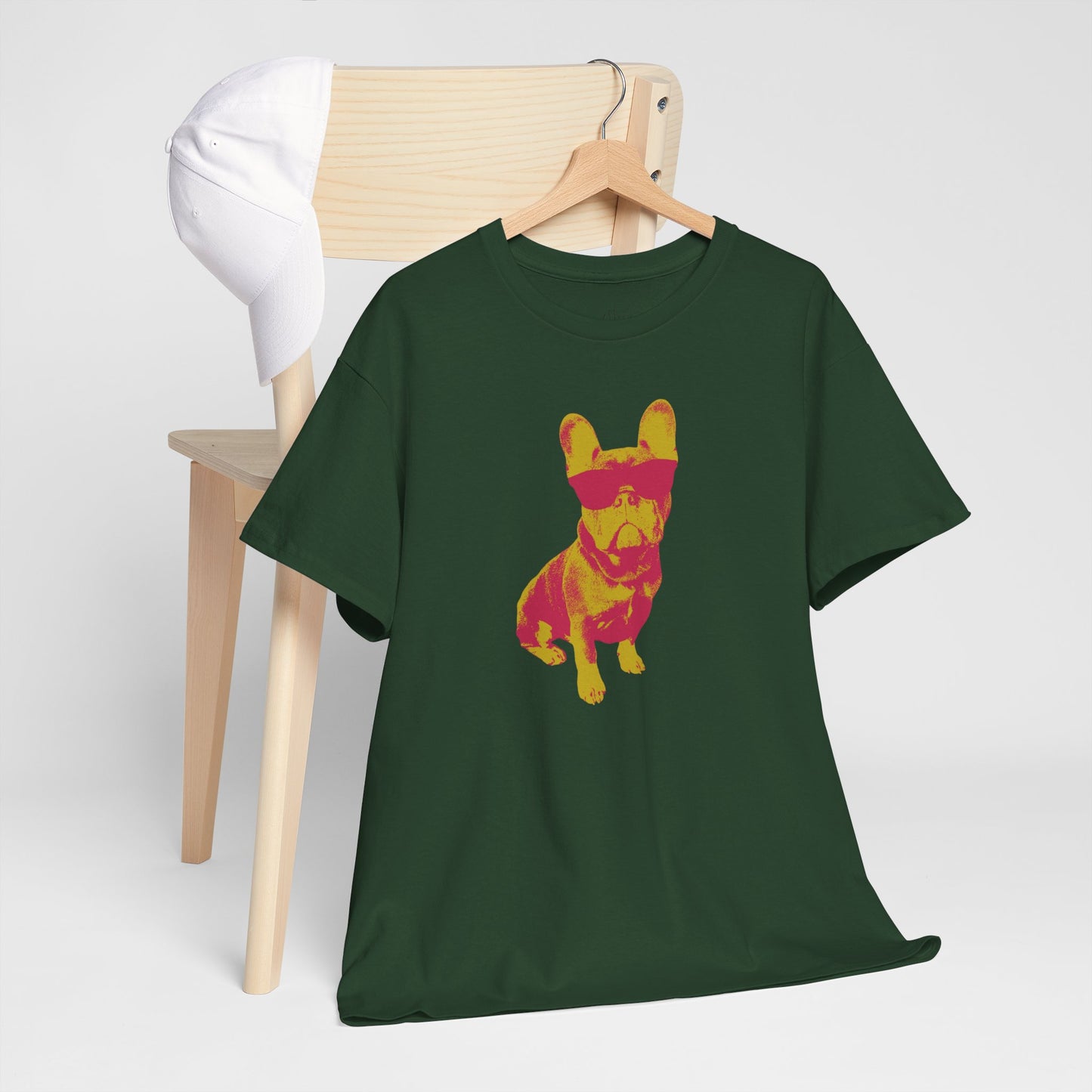 French Buldog Unisex Heavy Cotton Tee