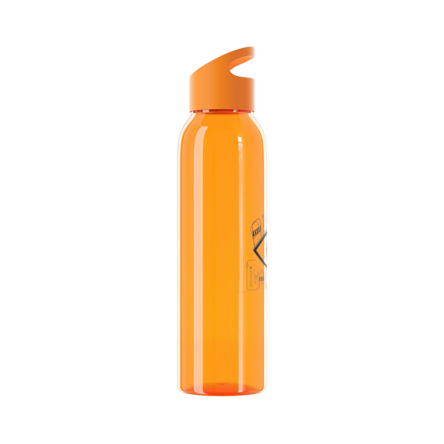 Alma galdinni logo Sky Water Bottle