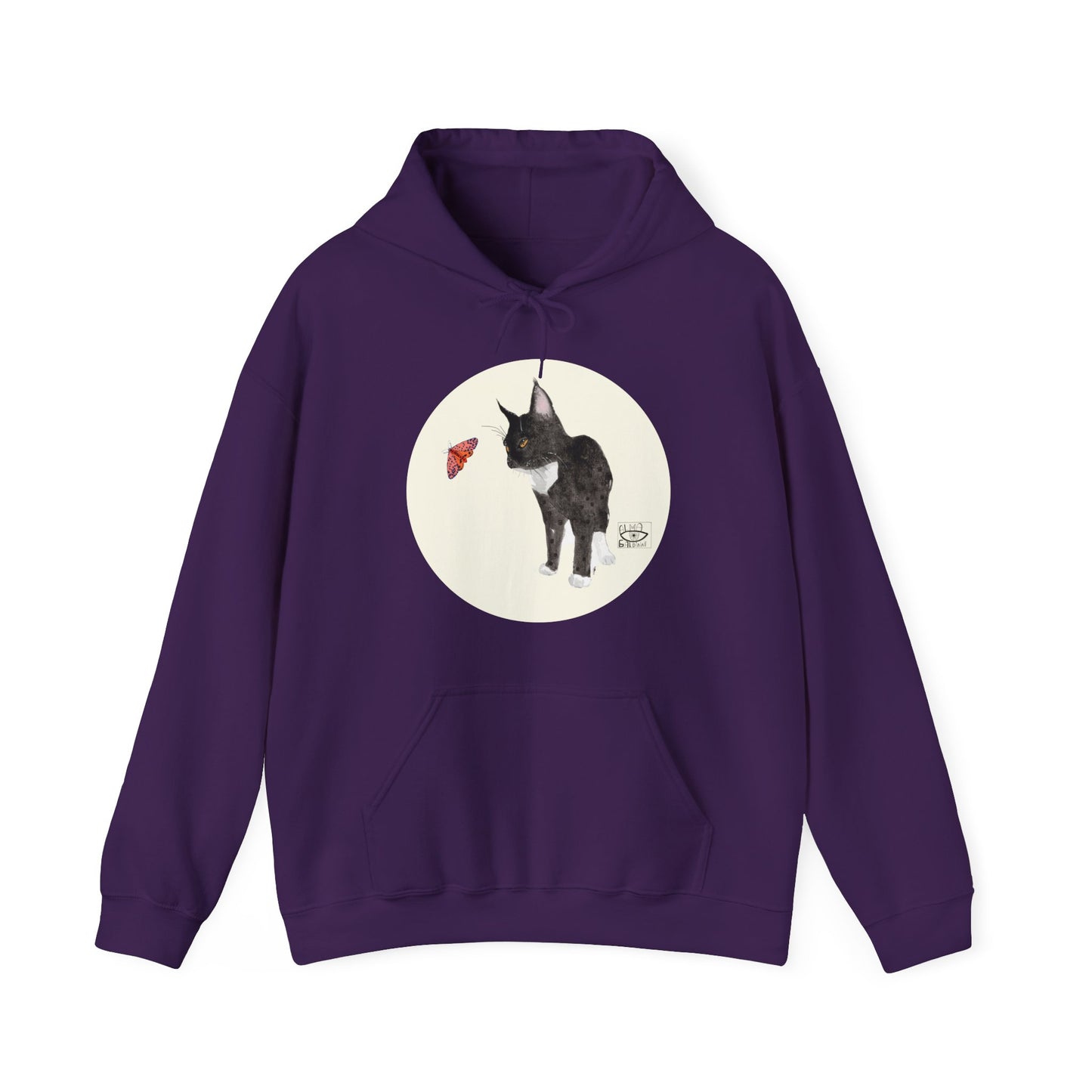 Cat-Inspired Heavy Blend Hoodie, Cozy Animal Sweatshirt, Pet Lover Gift, Unisex Graphic Hooded Sweatshirt, Cute Cat Apparel, Perfect [...]