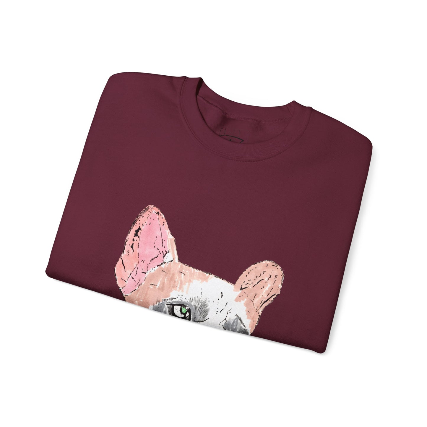 French Bulldog Art Sweatshirt - Cozy Unisex Crewneck for Dog Lovers
