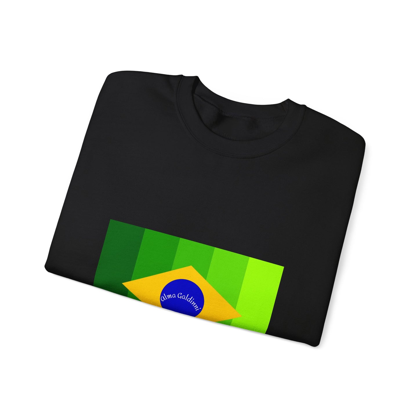 Brazilian flag Unisex Heavy Blend™ Crewneck Sweatshirt