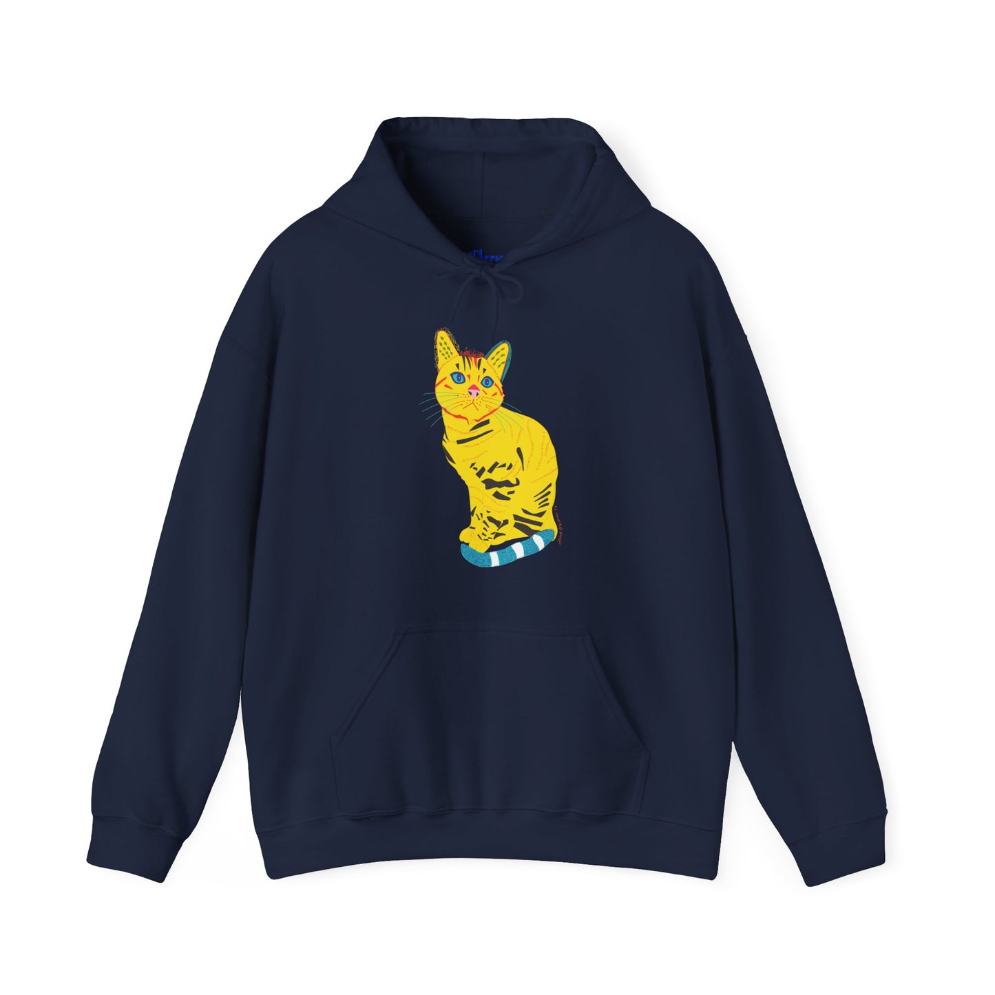 Yellow Cat Unisex Heavy Blend™ Hooded Sweatshirt
