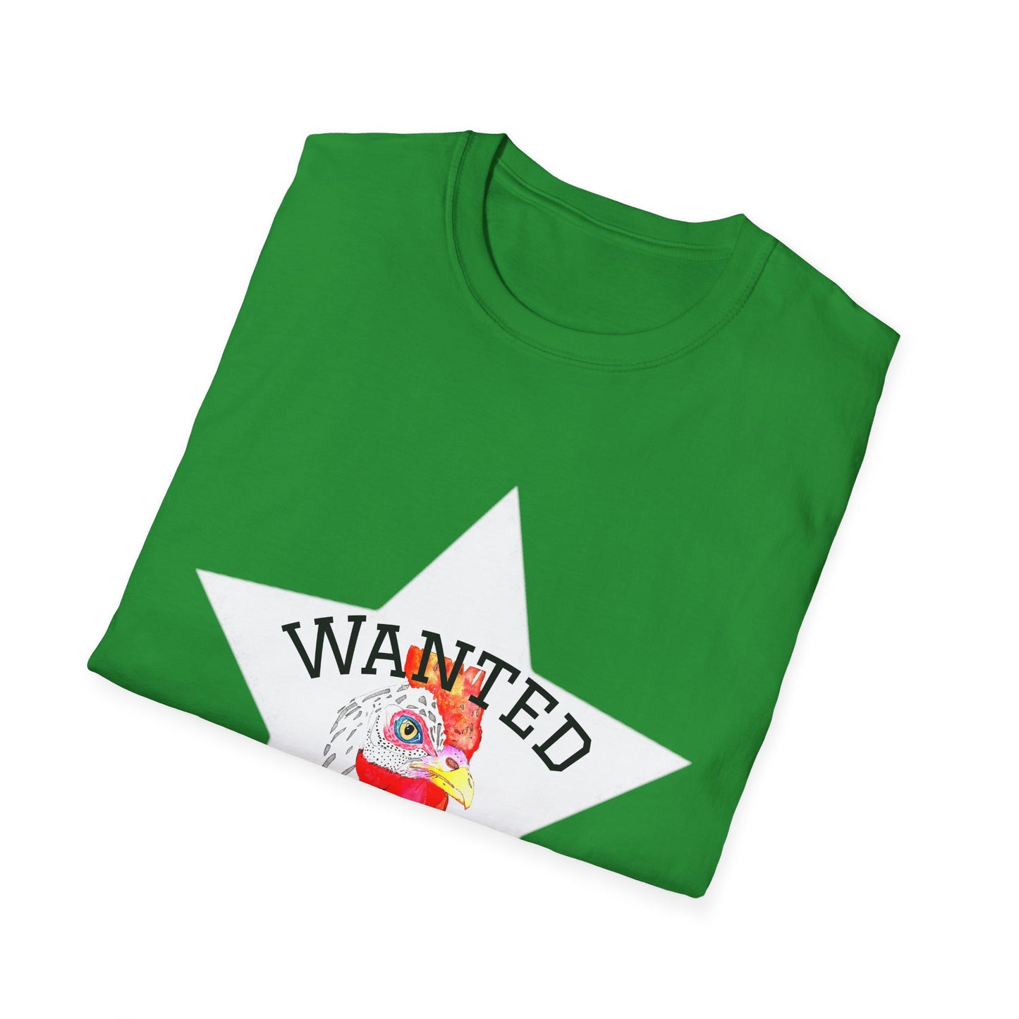 Wanted Heart T-Shirt | Unisex Softstyle Tee for Animal Lovers, Unique Gift, Casual Wear, Valentine's Day, Birthday, Fun Graphics