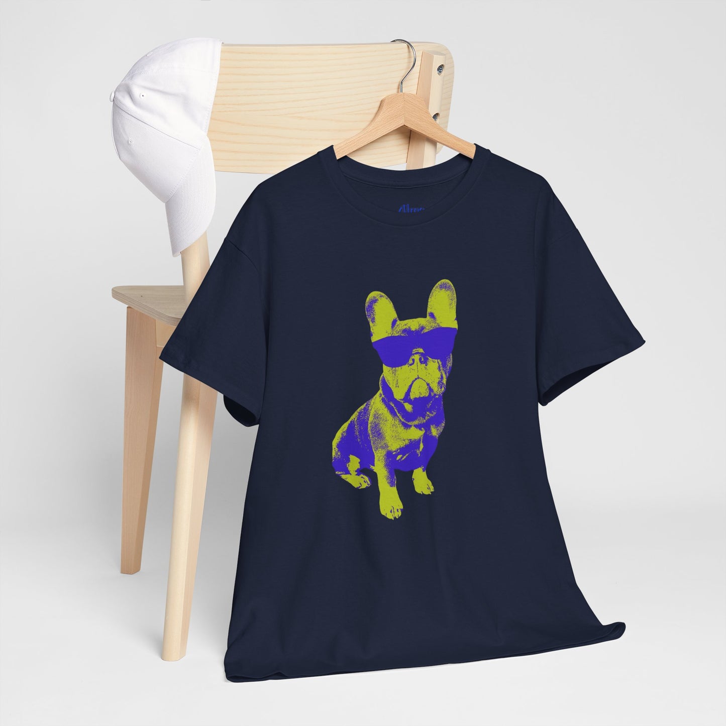 French Buldog Unisex Heavy Cotton Tee