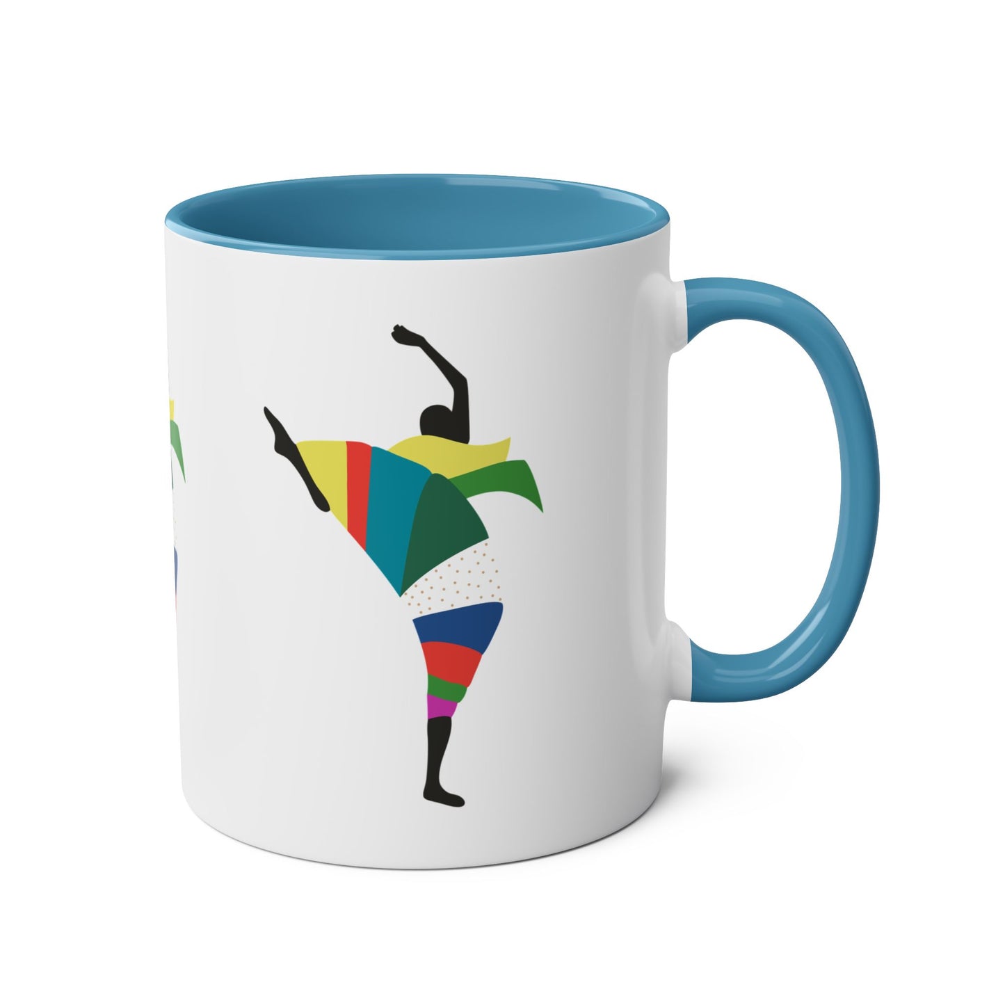 Coffee Mug - Dance is the Orgasm of Life, 11oz Two-Tone Mug