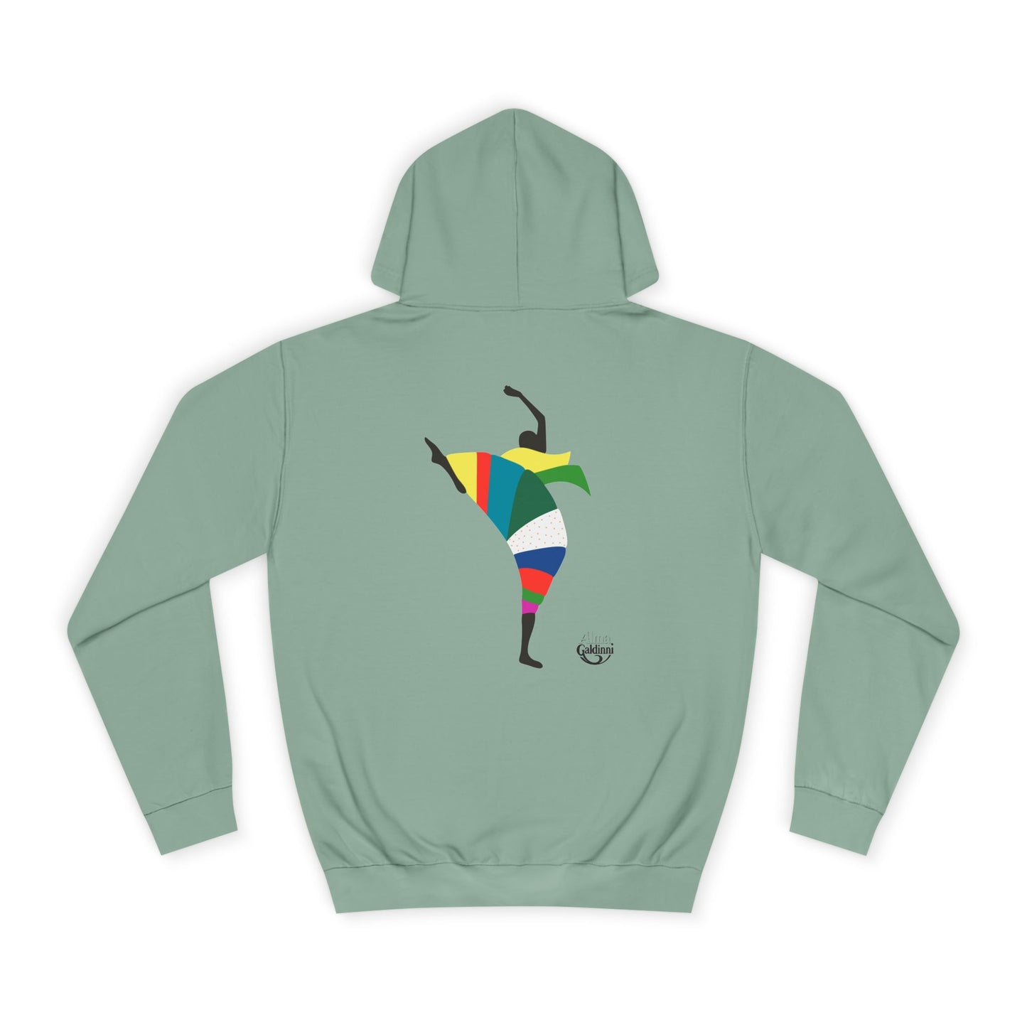 Colorful Dancer Unisex College Hoodie - Stylish Daily Wear