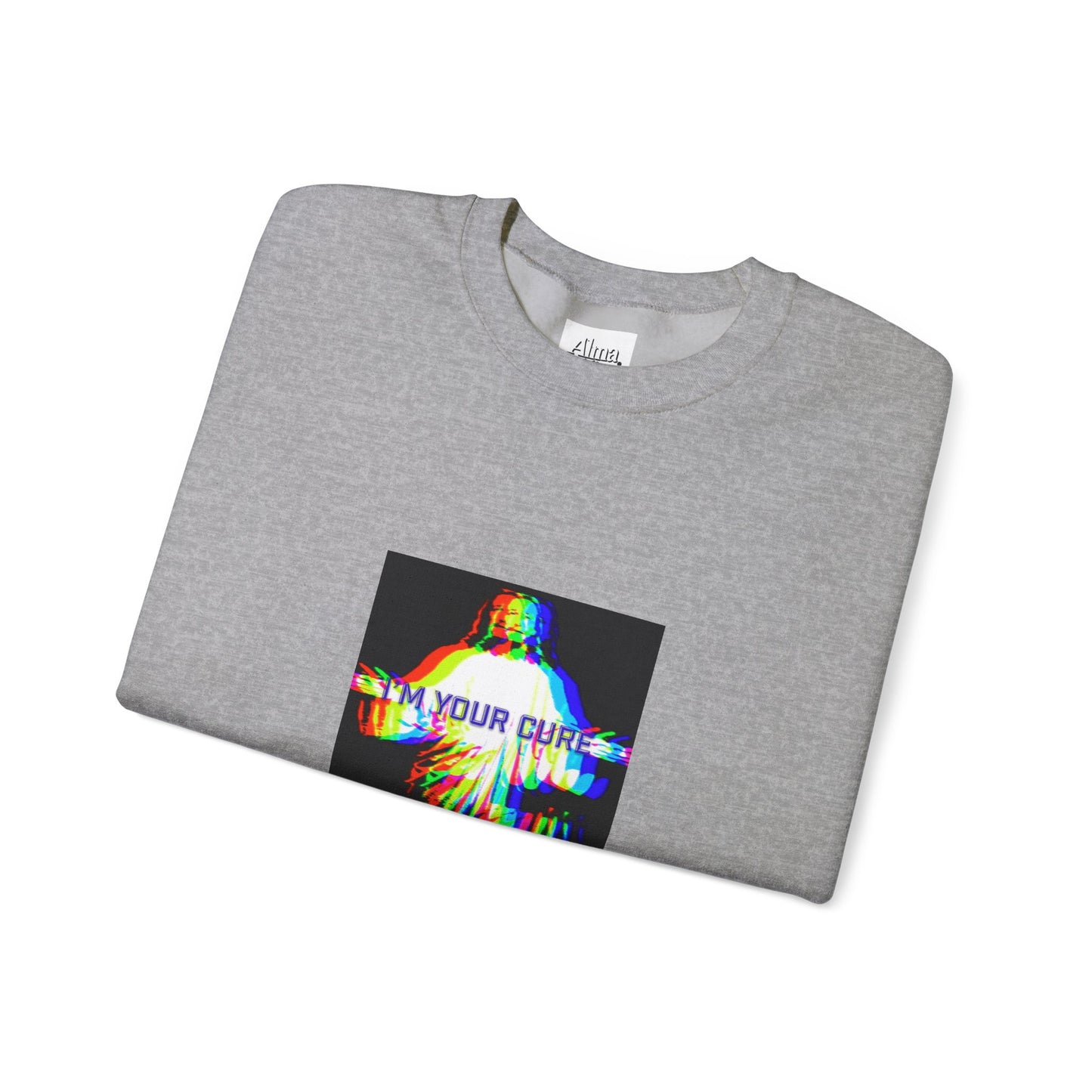 Pop Jesus Unisex Heavy Blend™ Crewneck Sweatshirt