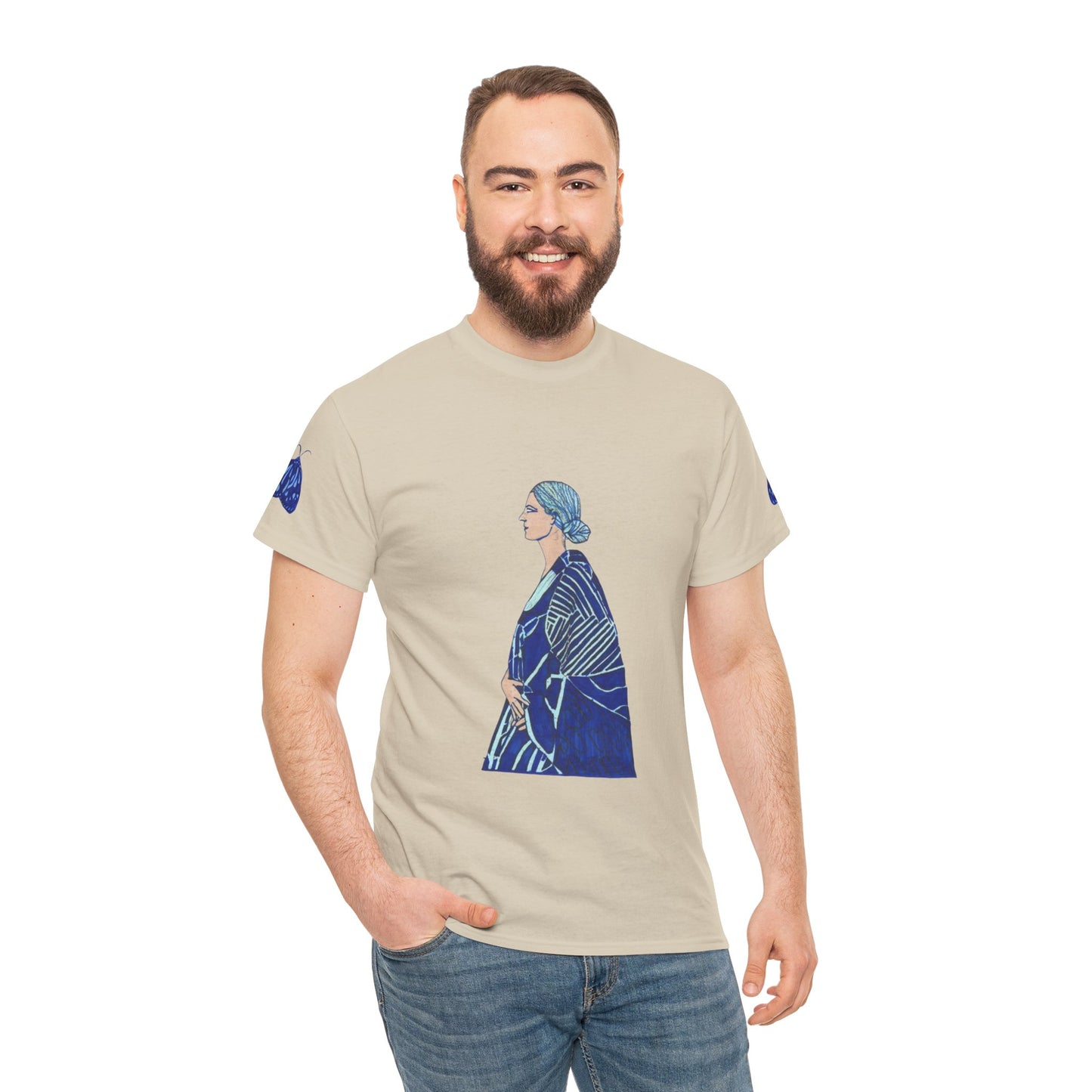 Art Nouveaux Unisex Heavy Cotton Tee