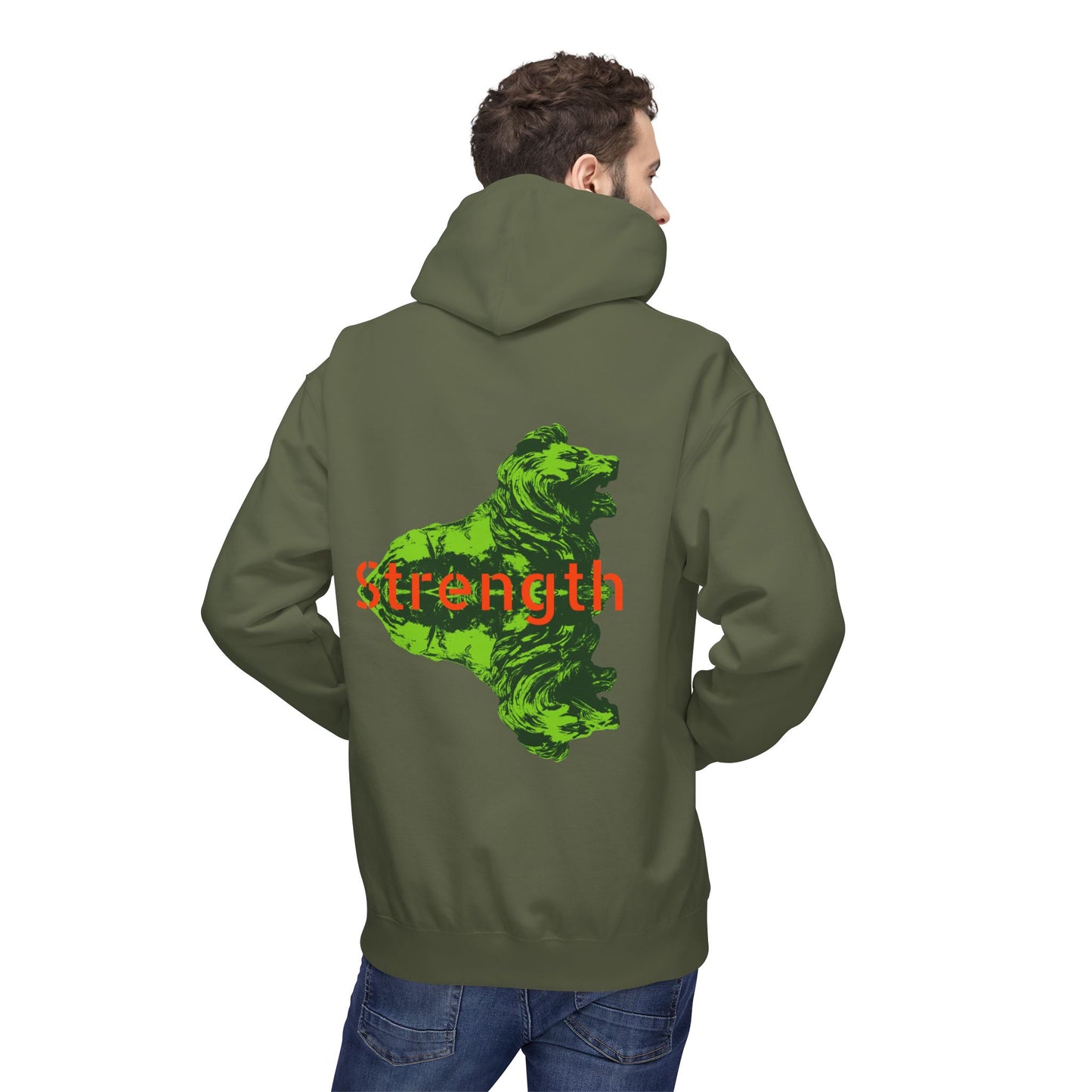 Lion Unisex Midweight Softstyle Fleece Hoodie
