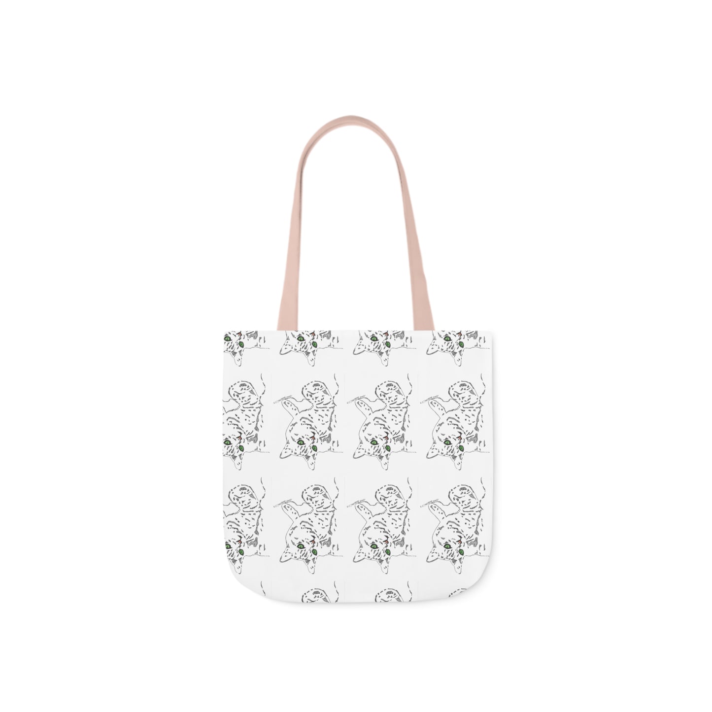 Abstract Cat tote bag