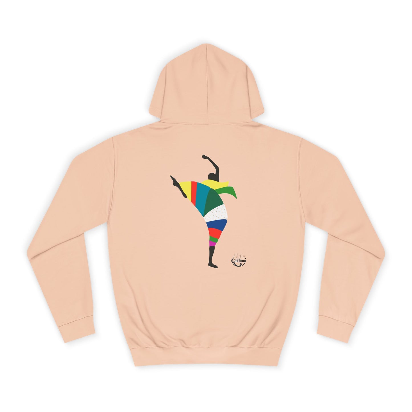 Colorful Dancer Unisex College Hoodie - Stylish Daily Wear