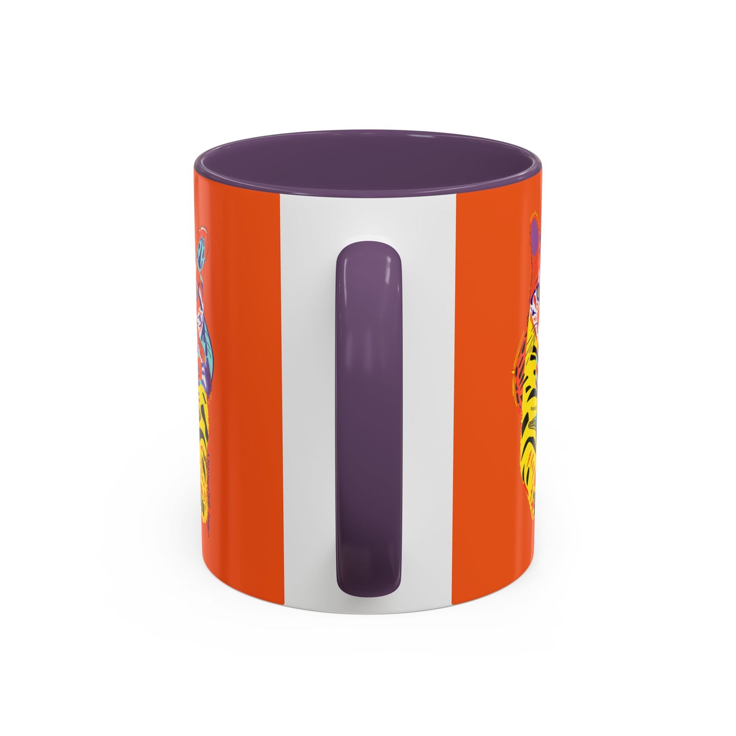 Mug - Tiger Design Accent Coffee Mug (11, 15oz)