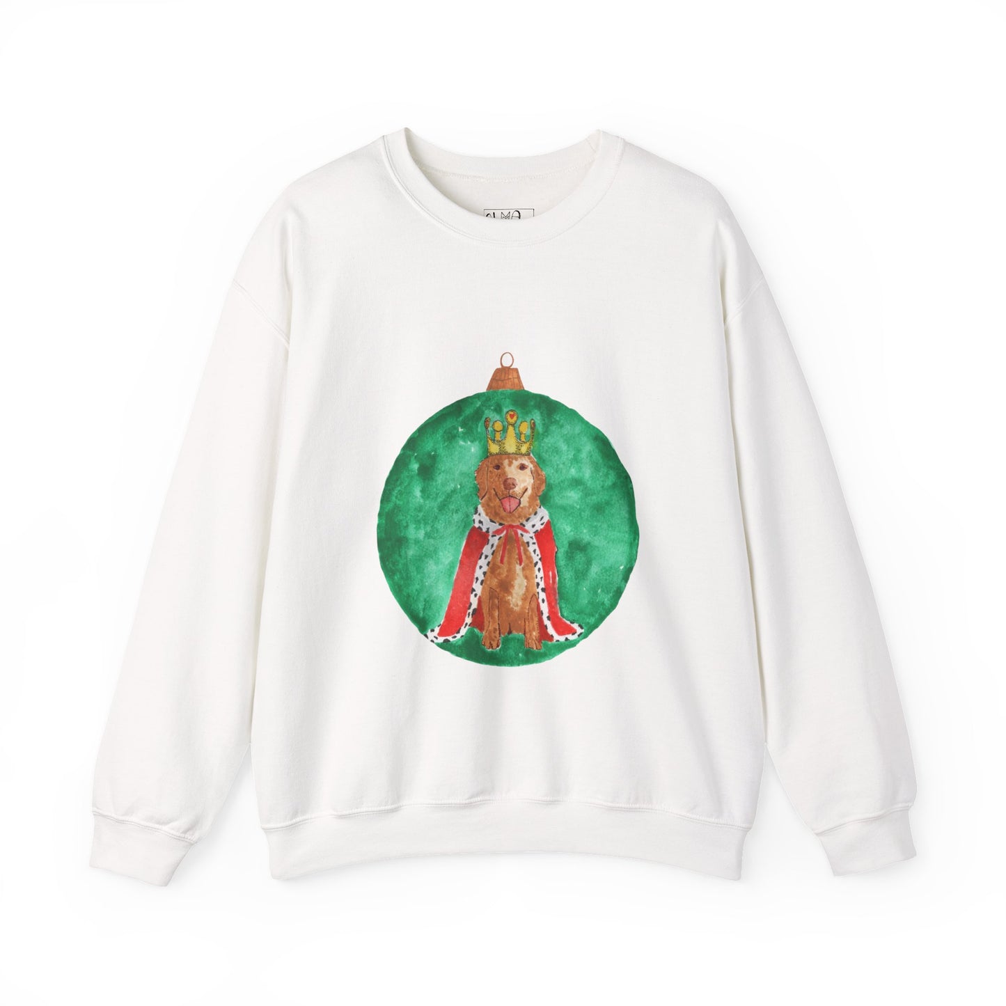 King  Dog Christmas Sweatshirt
