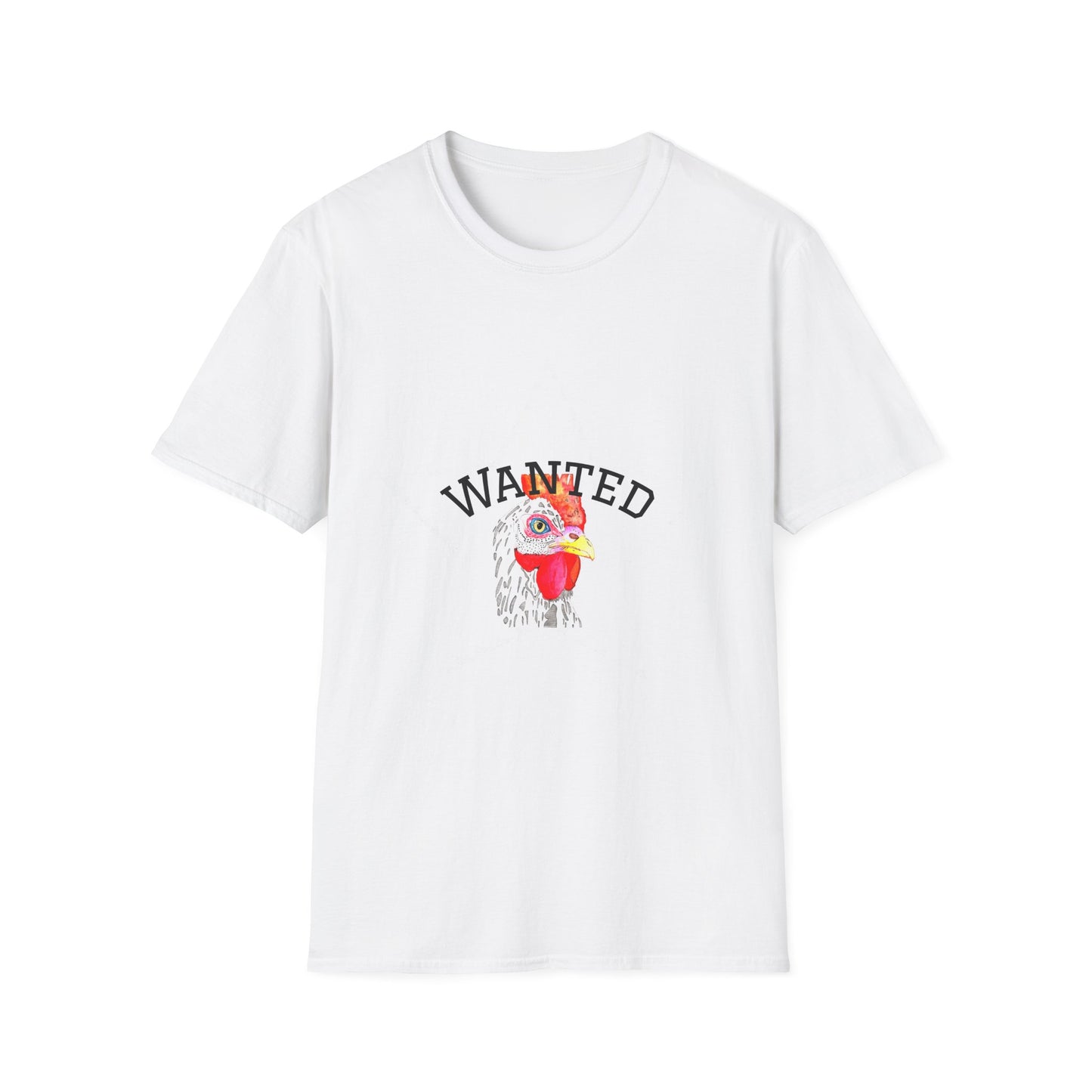 Wanted Heart T-Shirt | Unisex Softstyle Tee for Animal Lovers, Unique Gift, Casual Wear, Valentine's Day, Birthday, Fun Graphics