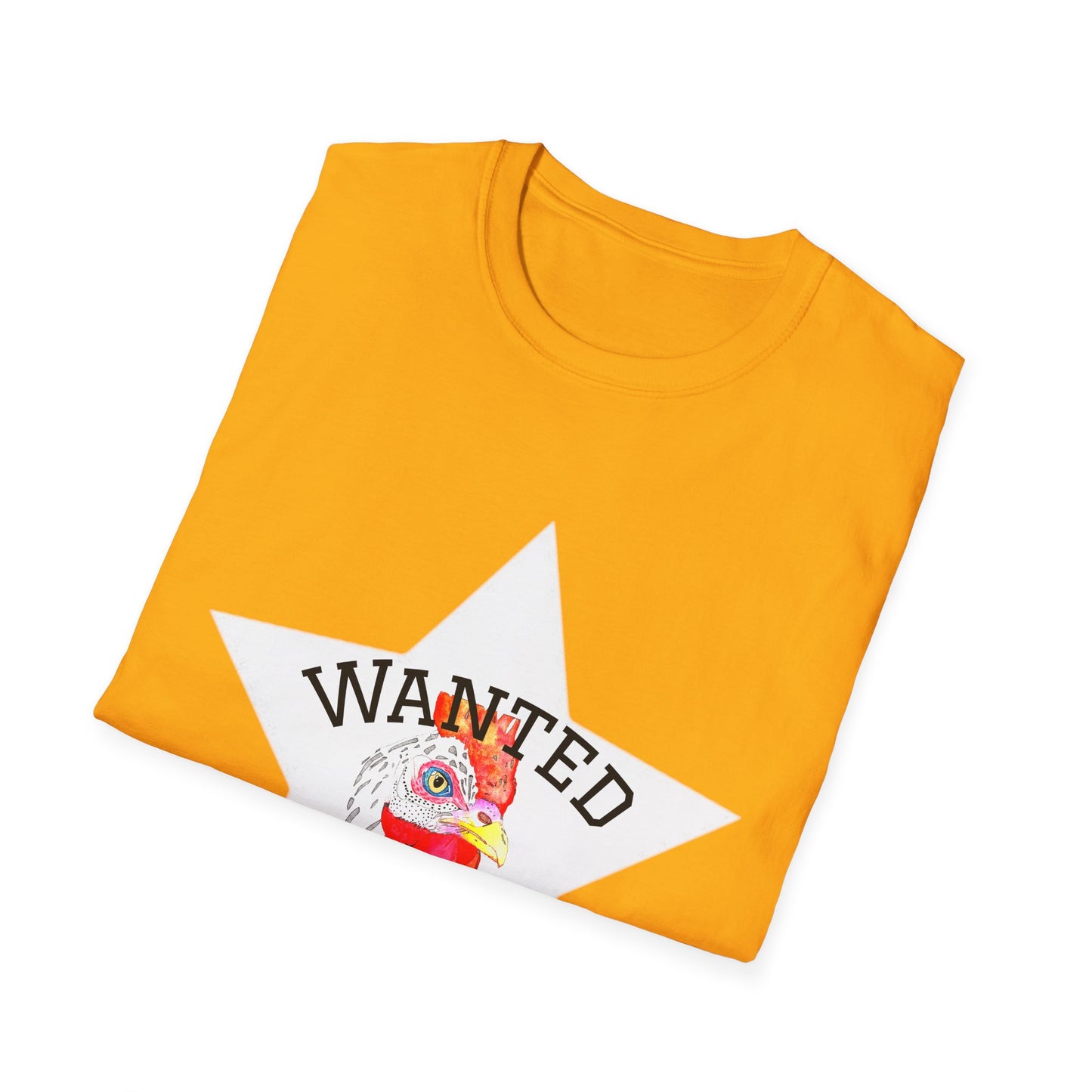 Wanted Heart T-Shirt | Unisex Softstyle Tee for Animal Lovers, Unique Gift, Casual Wear, Valentine's Day, Birthday, Fun Graphics