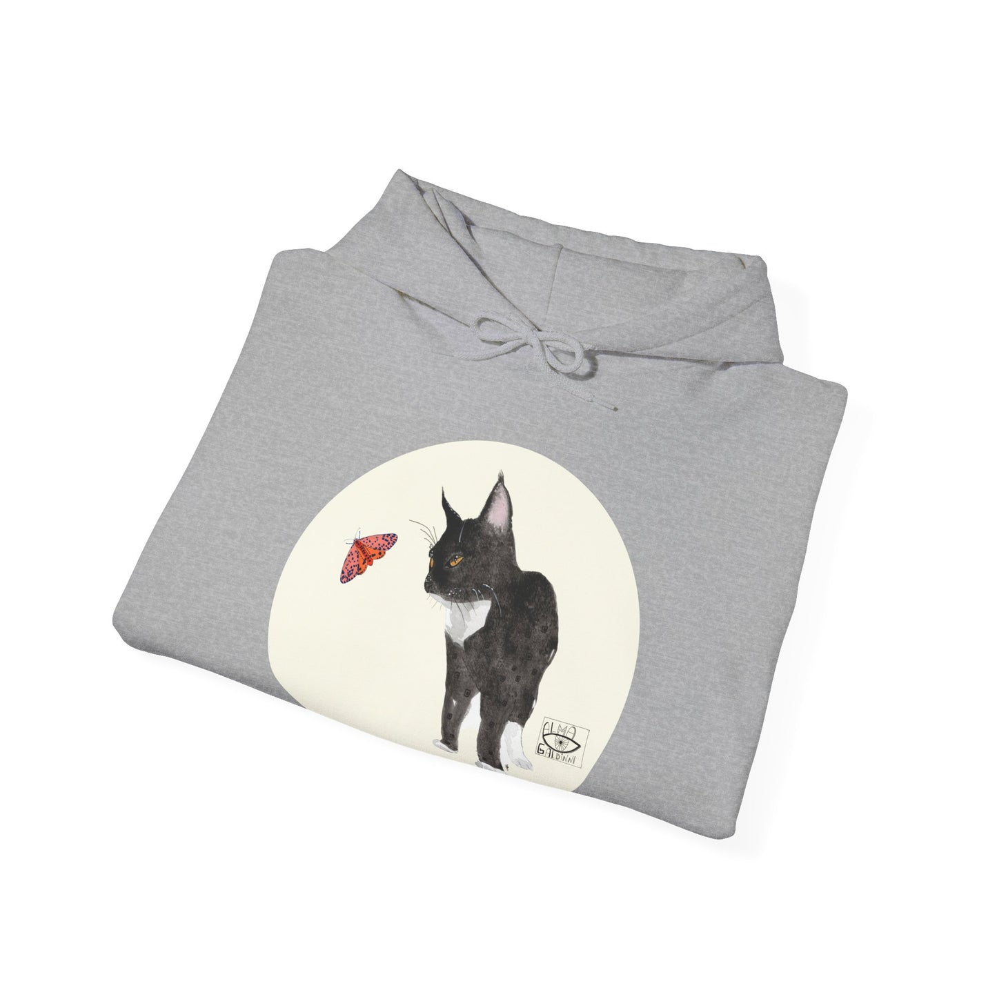 Cat-Inspired Heavy Blend Hoodie, Cozy Animal Sweatshirt, Pet Lover Gift, Unisex Graphic Hooded Sweatshirt, Cute Cat Apparel, Perfect [...]