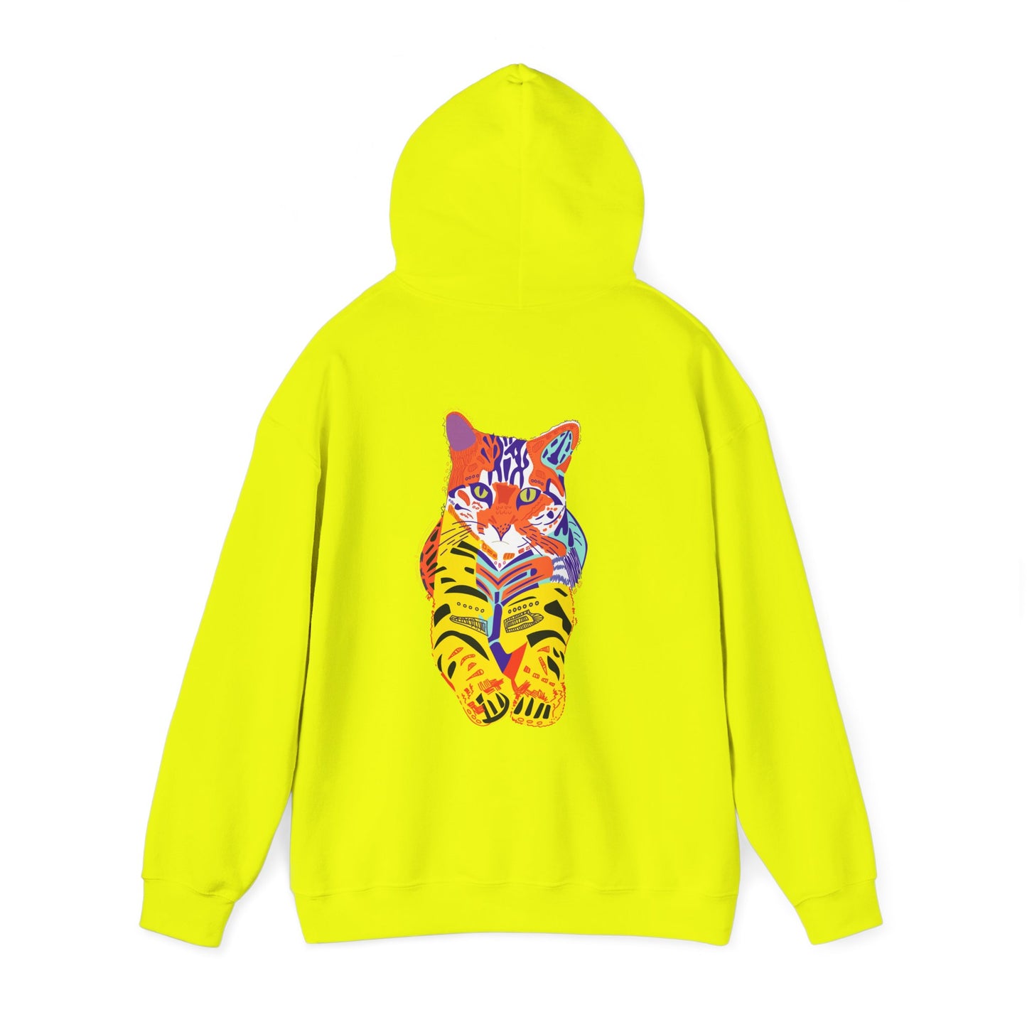 Tiger Cat Unisex Heavy Blend™ Hooded Sweatshirt