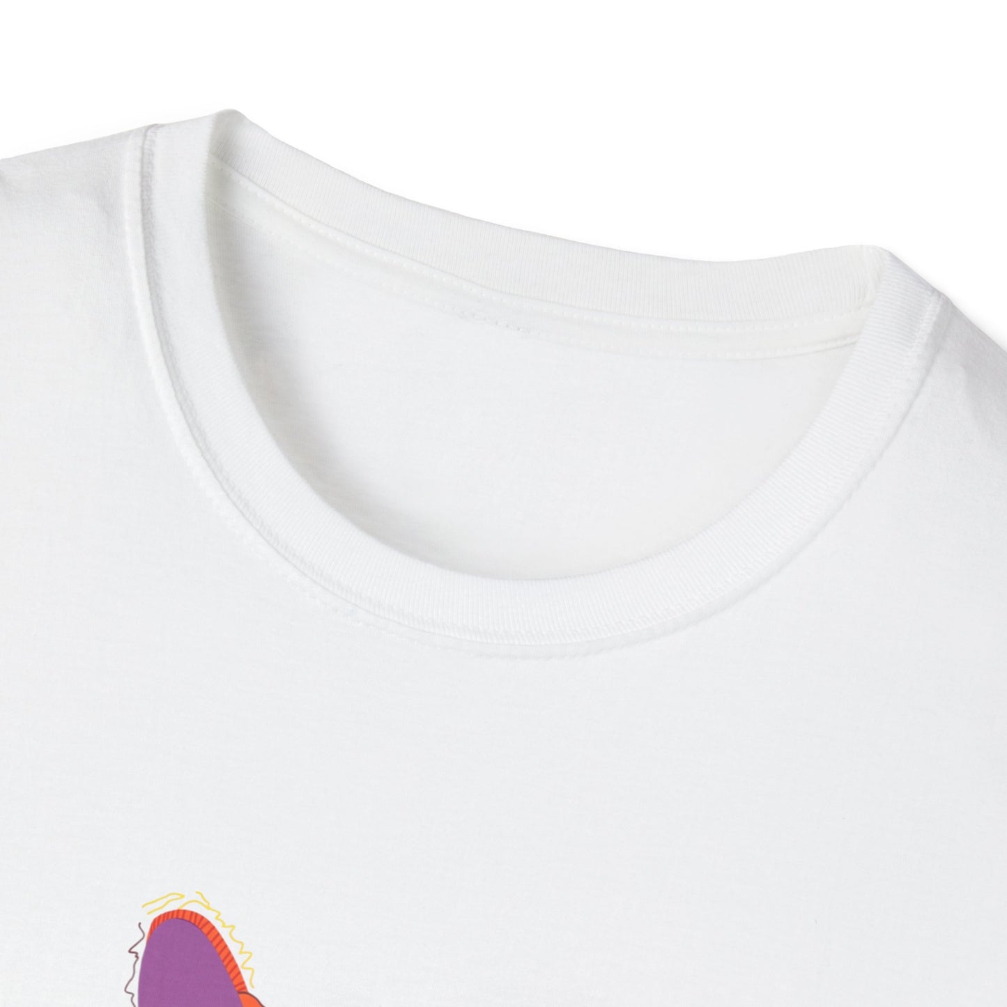 Vibrant Tiger Graphic Unisex Softstyle T-Shirt