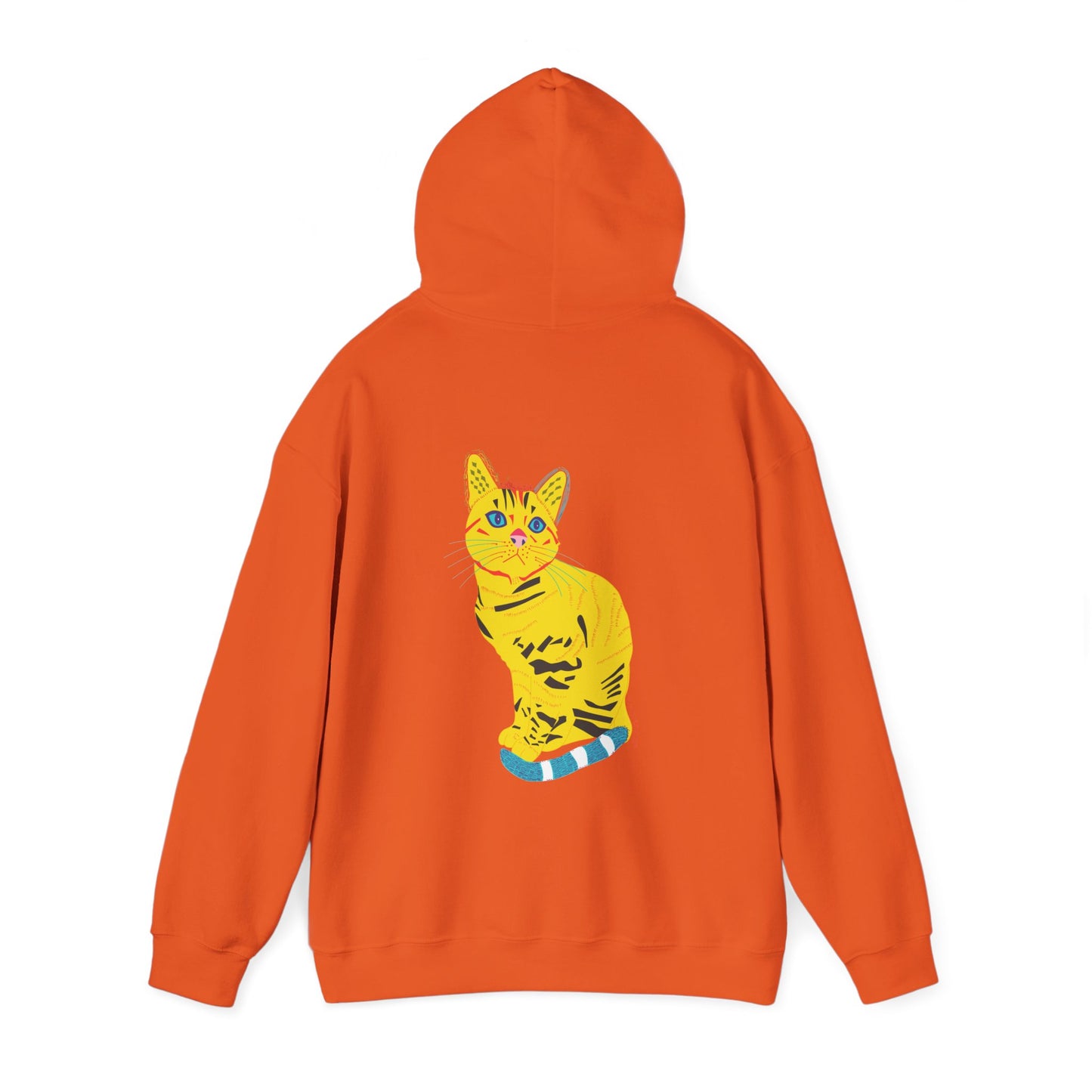 Yellow Cat Unisex Heavy Blend™ Hooded Sweatshirt