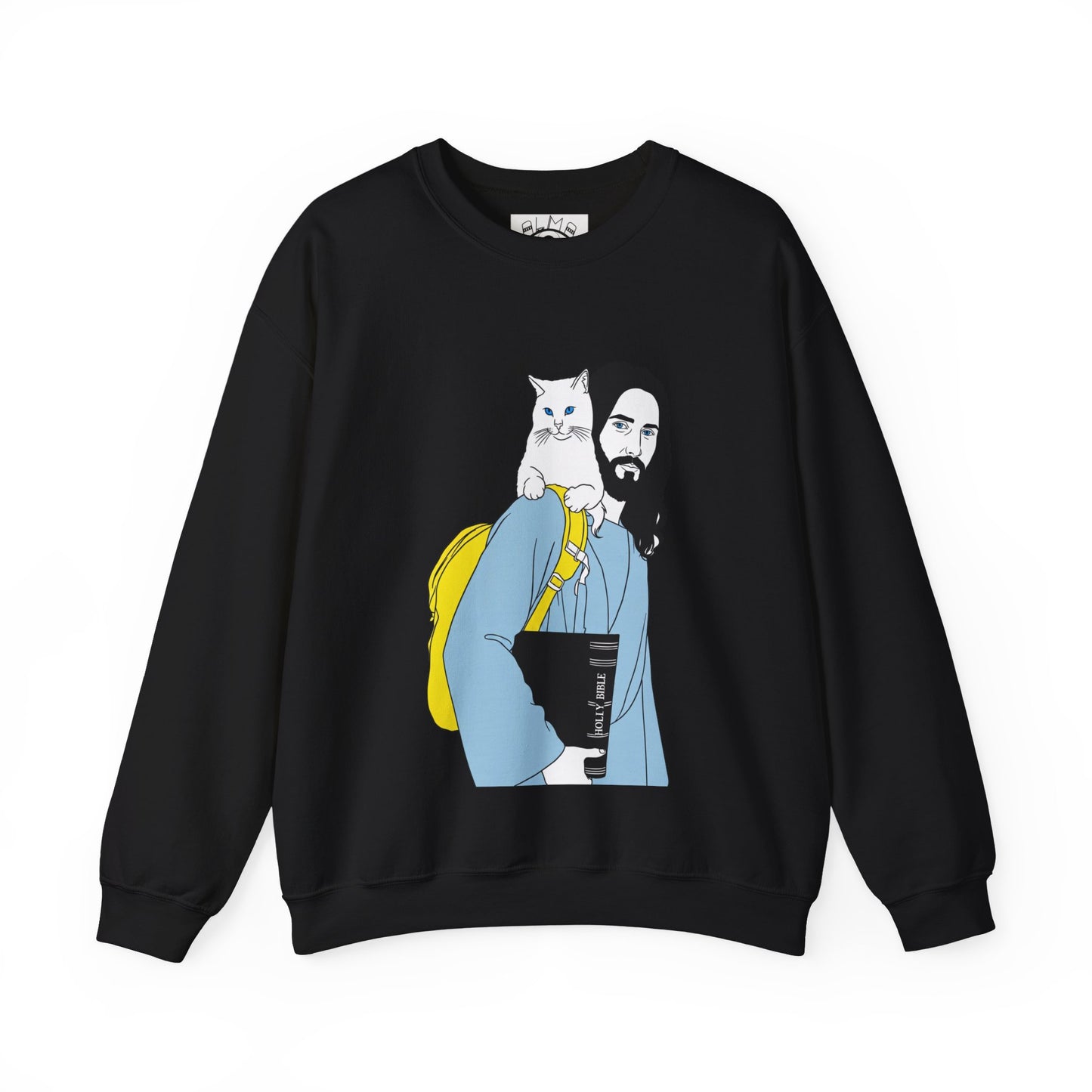 Jeus and cat Unisex Heavy Blend™ Crewneck Sweatshirt