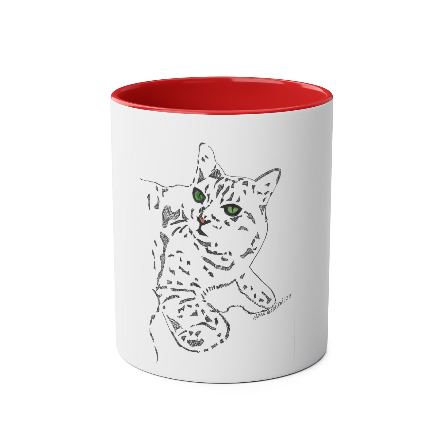 Abstract Ben The Cat
