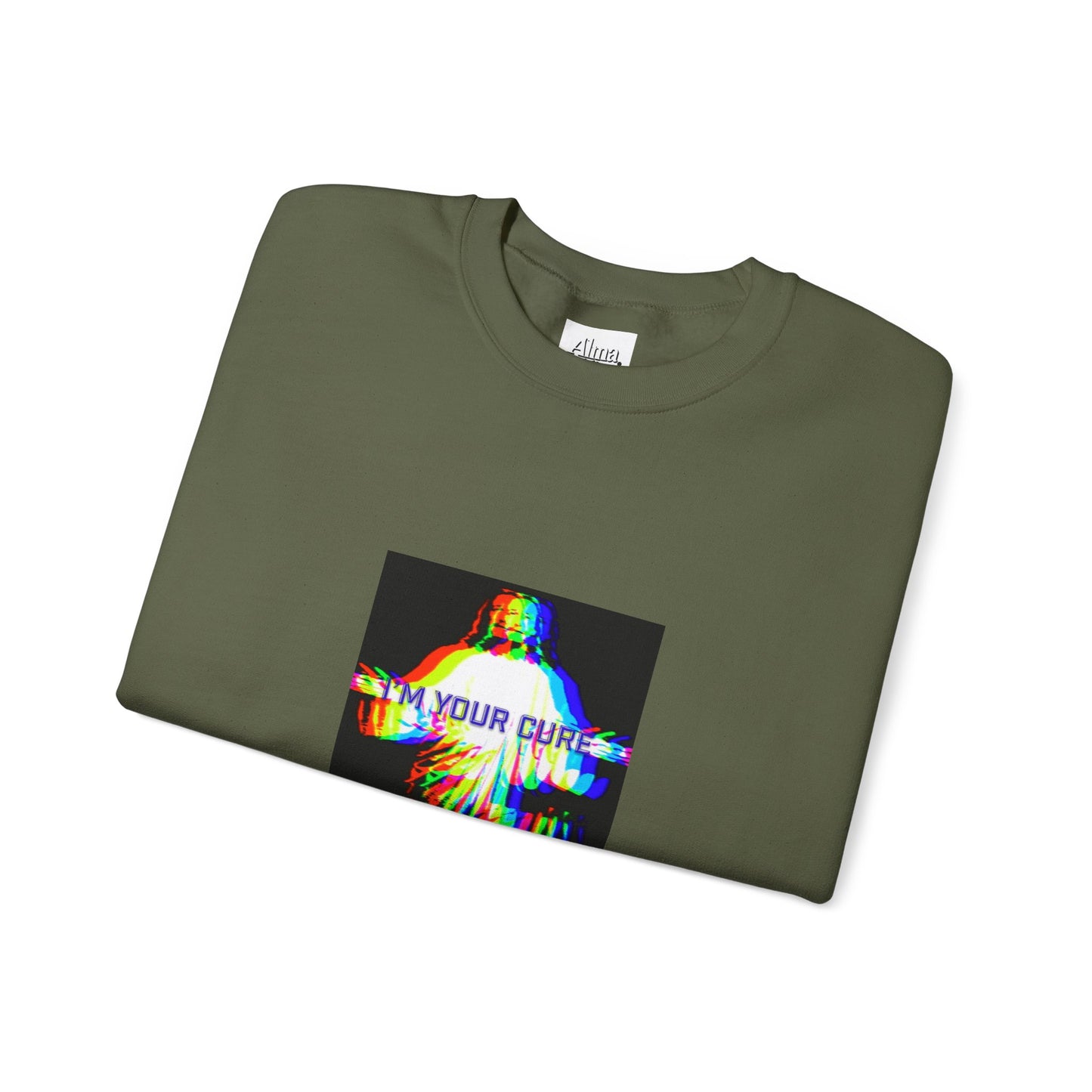 Pop Jesus Unisex Heavy Blend™ Crewneck Sweatshirt