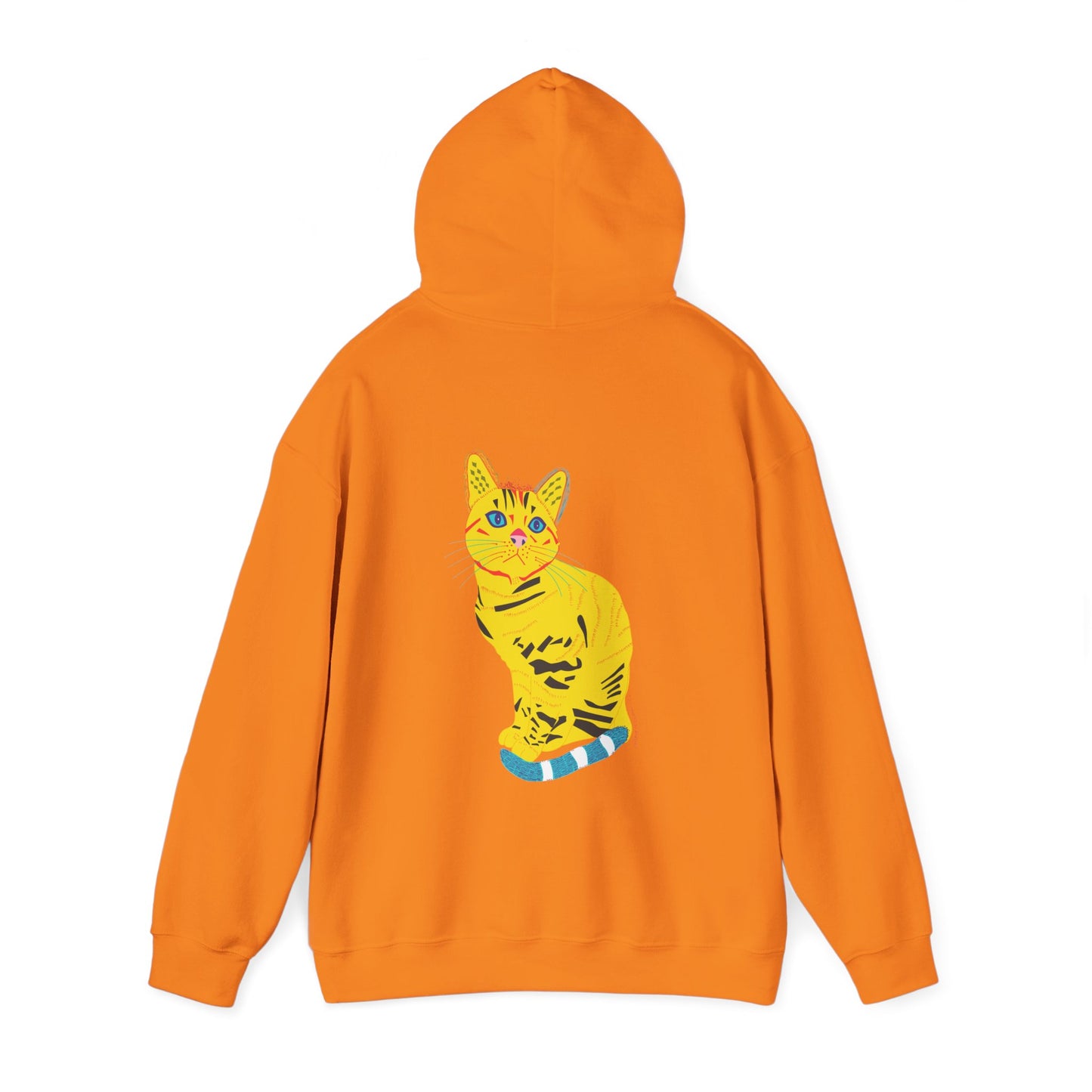 Yellow Cat Unisex Heavy Blend™ Hooded Sweatshirt