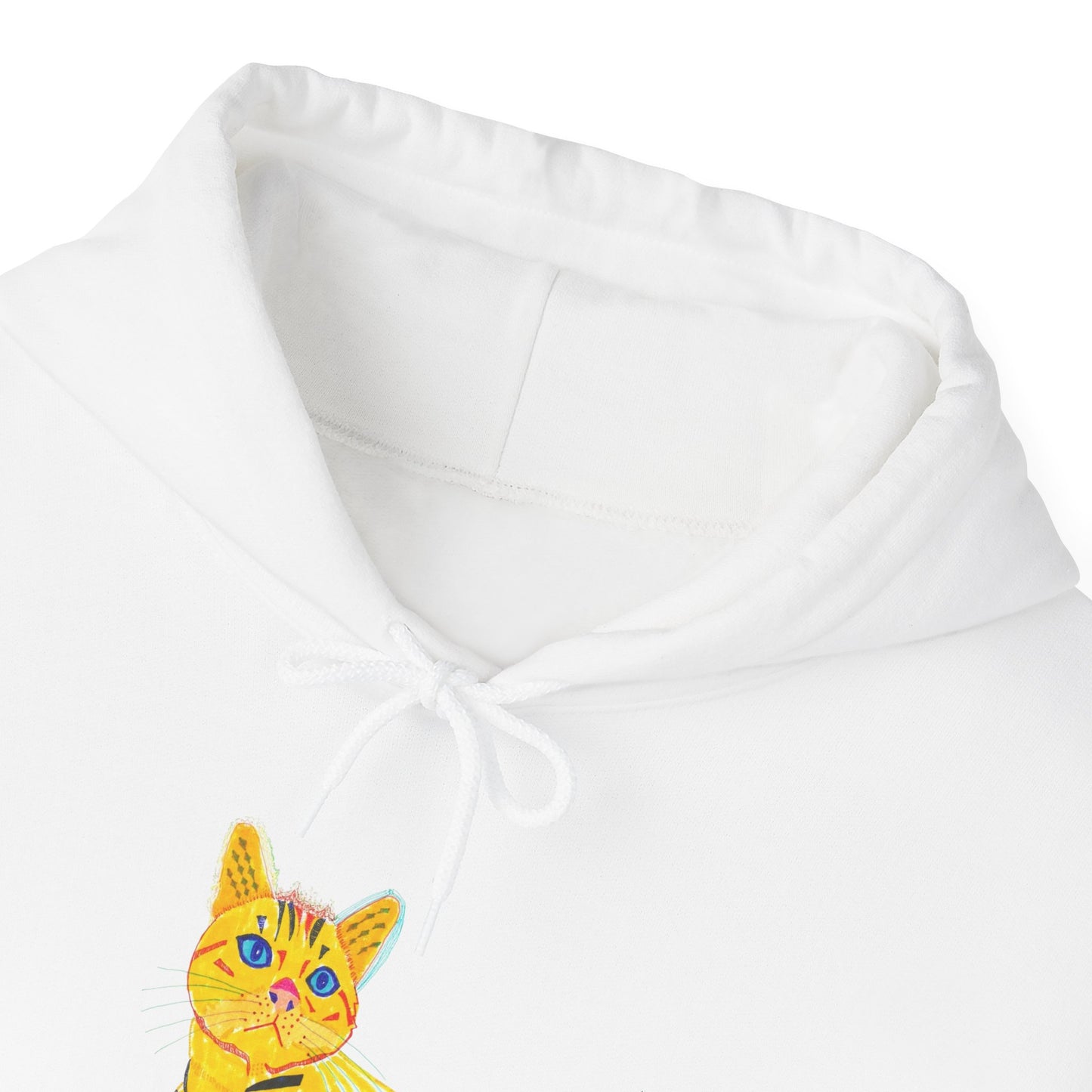 Yellow Cat Unisex Heavy Blend™ Hooded Sweatshirt