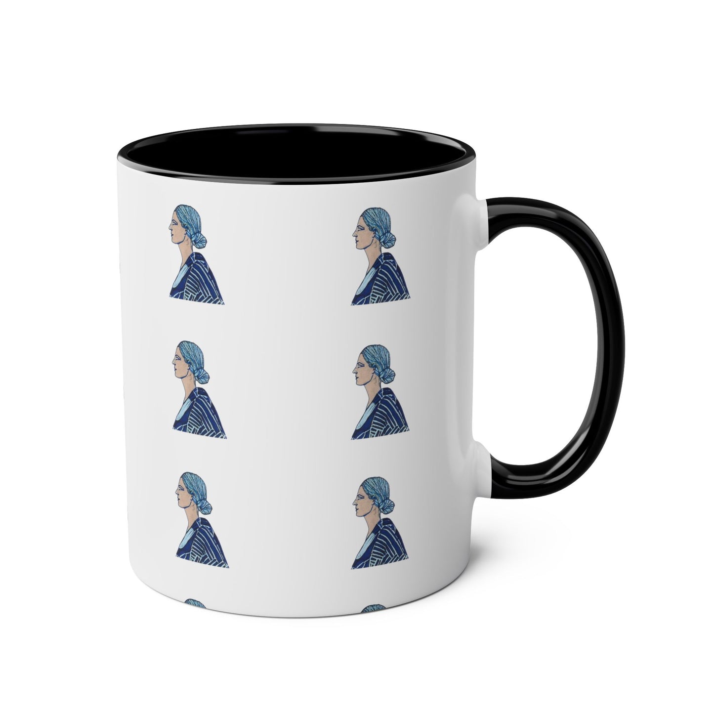 Art Nouveaux Lady mug