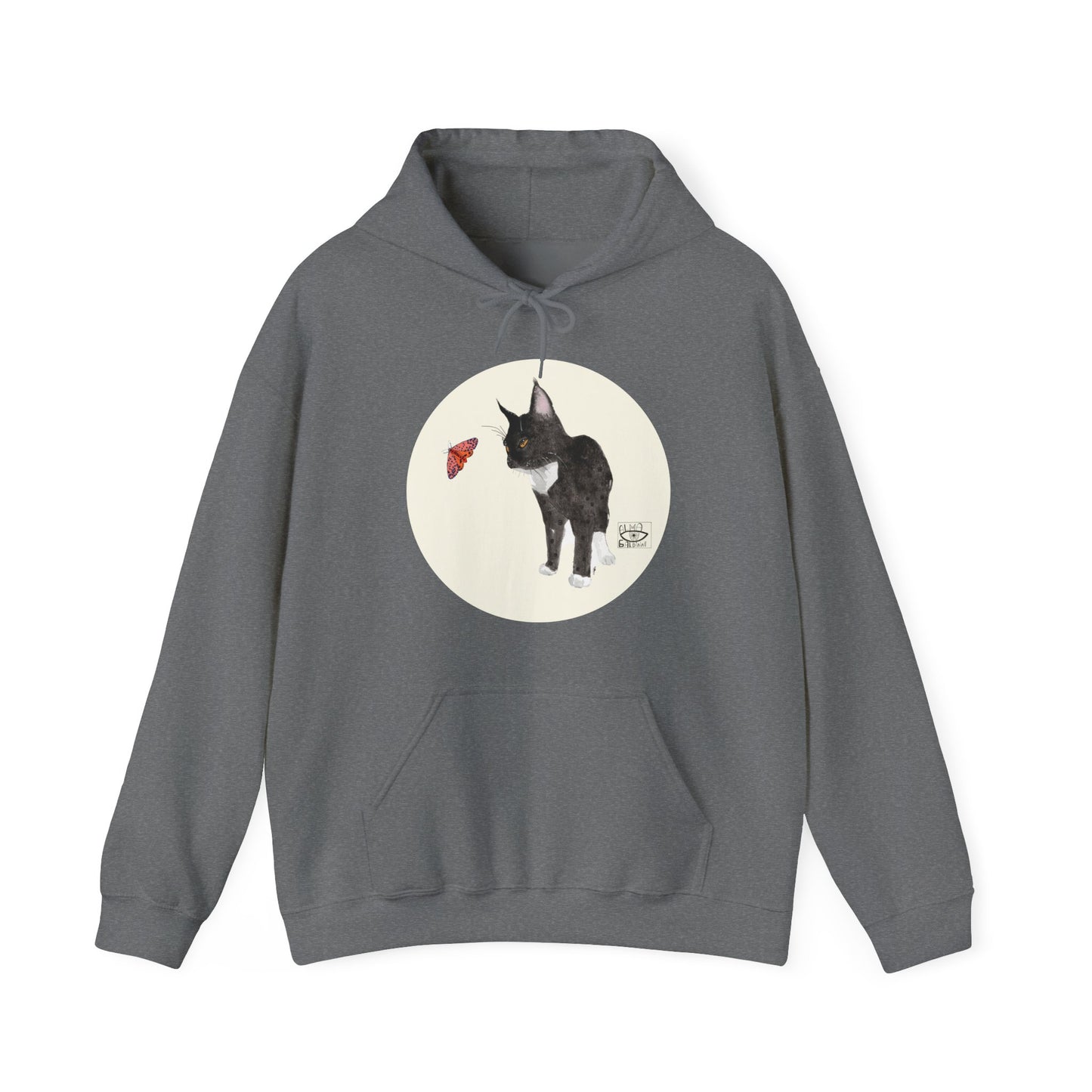 Cat-Inspired Heavy Blend Hoodie, Cozy Animal Sweatshirt, Pet Lover Gift, Unisex Graphic Hooded Sweatshirt, Cute Cat Apparel, Perfect [...]