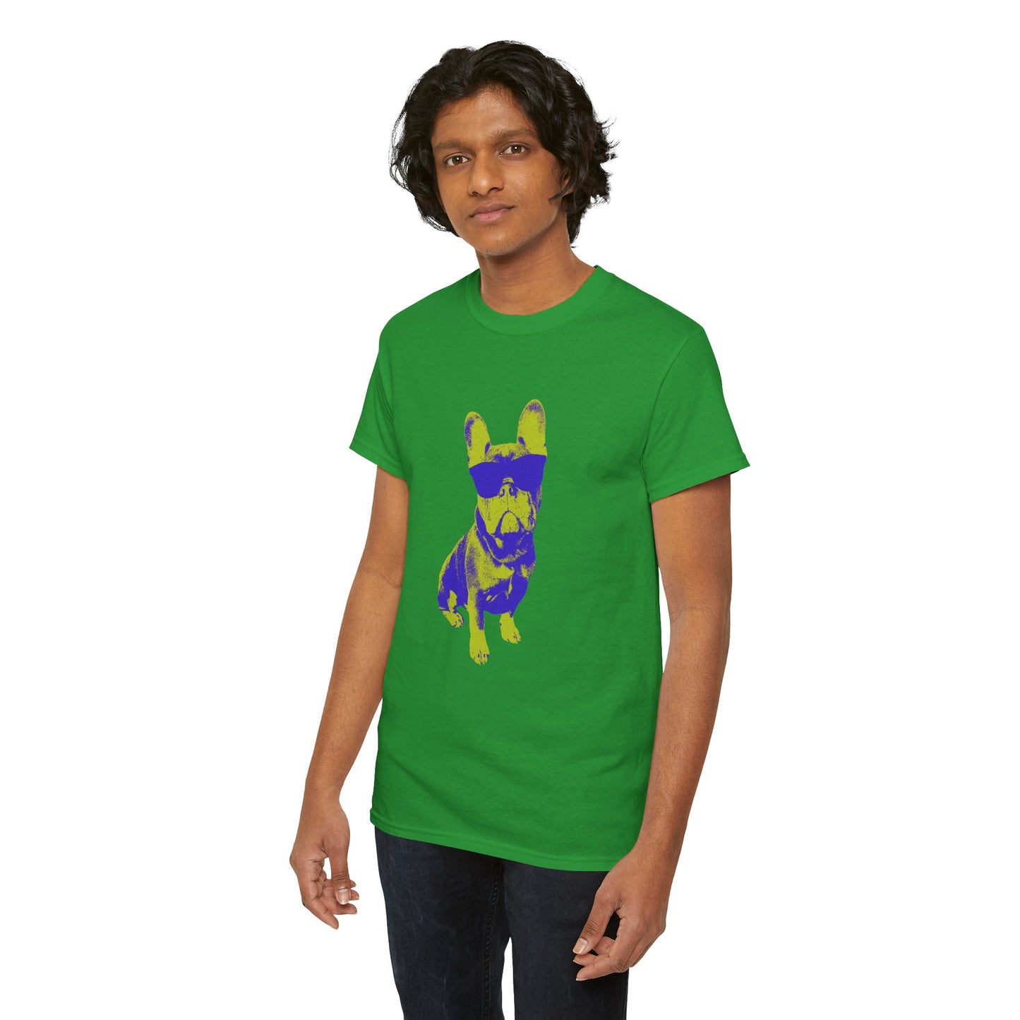 French Buldog Unisex Heavy Cotton Tee
