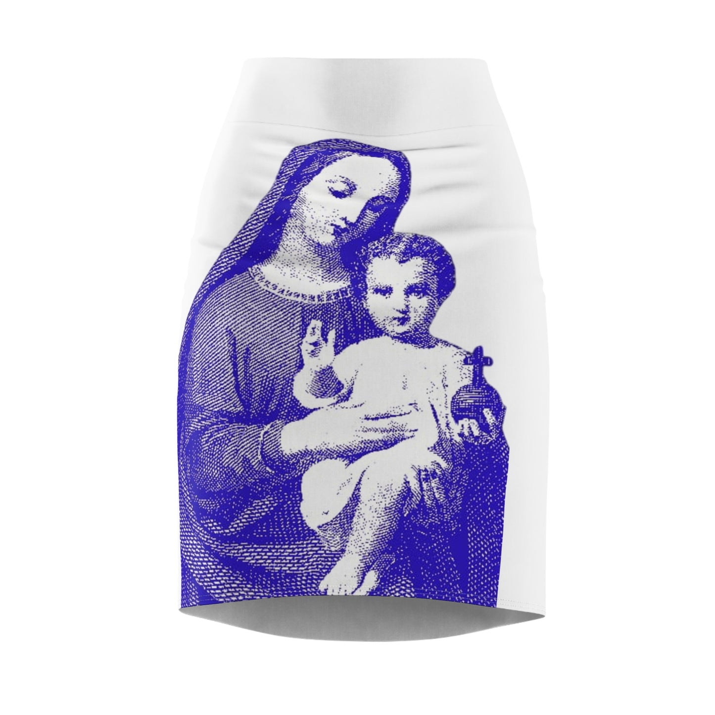Saint Mary Women's Pencil Skirt (AOP)