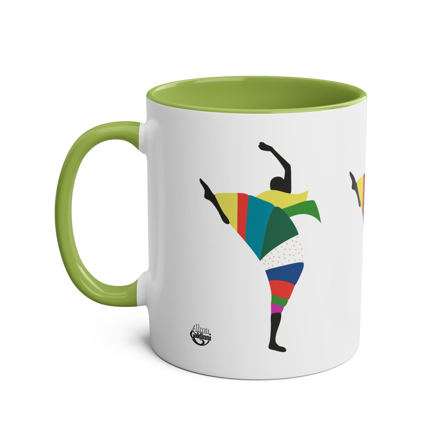 Coffee Mug - Dance is the Orgasm of Life, 11oz Two-Tone Mug