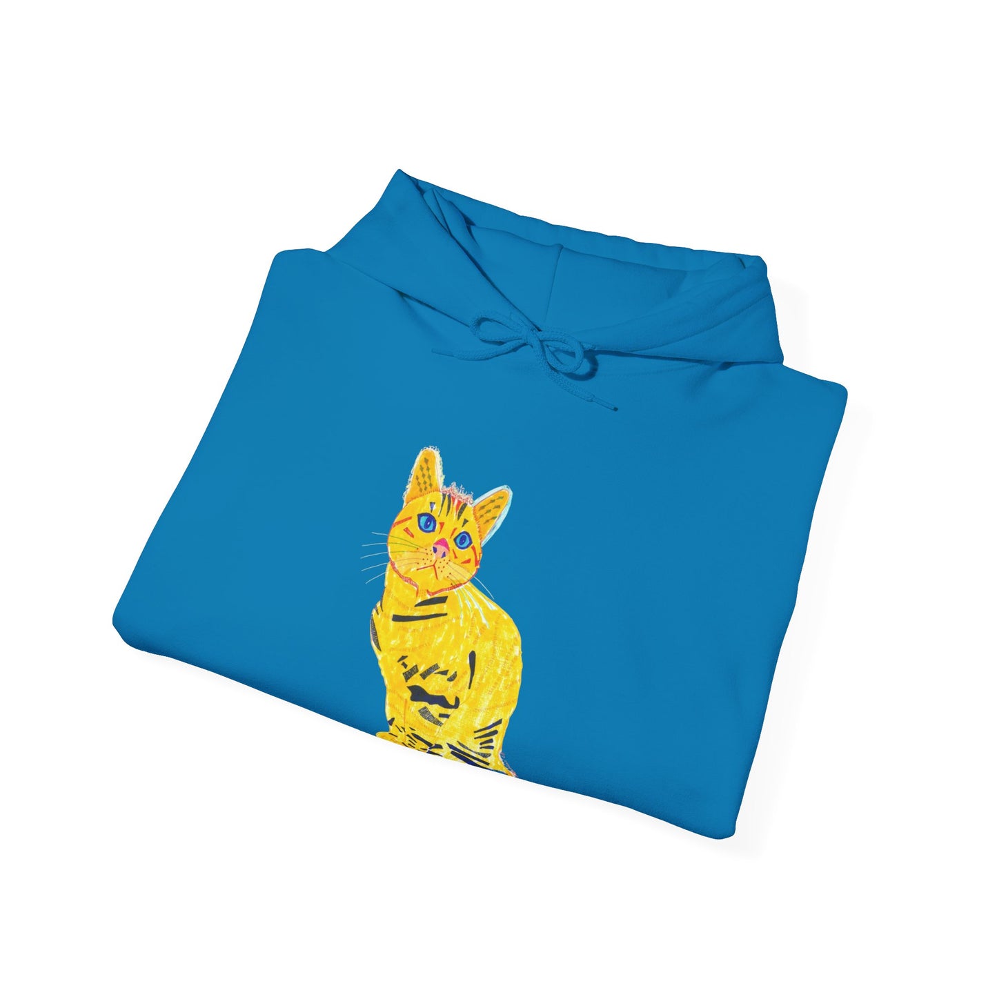 Yellow Cat Unisex Heavy Blend™ Hooded Sweatshirt