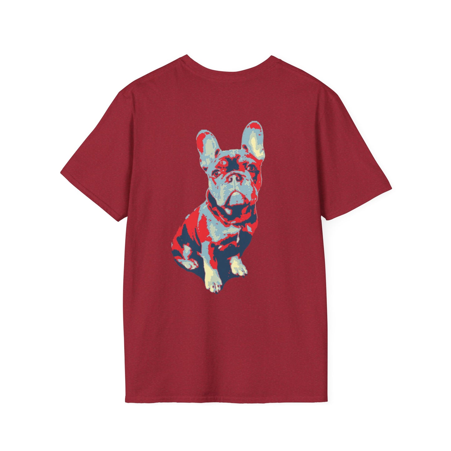 French Buldog Unisex Softstyle T-Shirt
